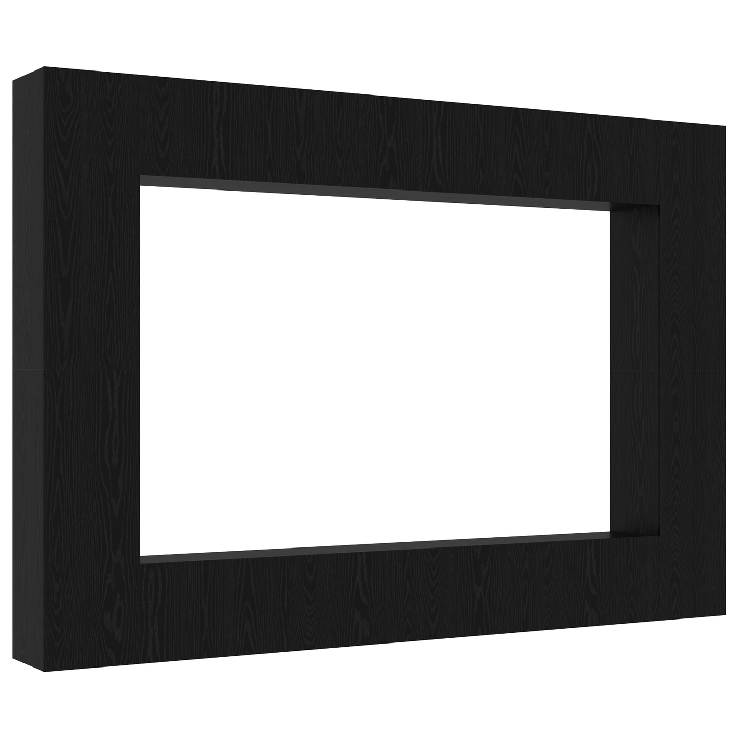 12 Piece TV Cabinet Set Wall-mounted Black Oak Engineered Wood