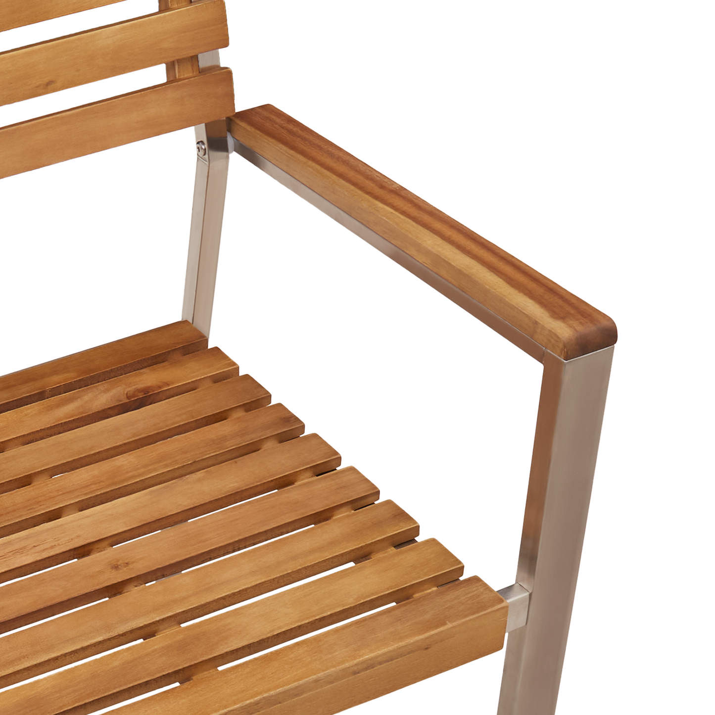 Stacking Garden Chairs 8 pcs 54.5x56x89 cm Solid Wood Acacia