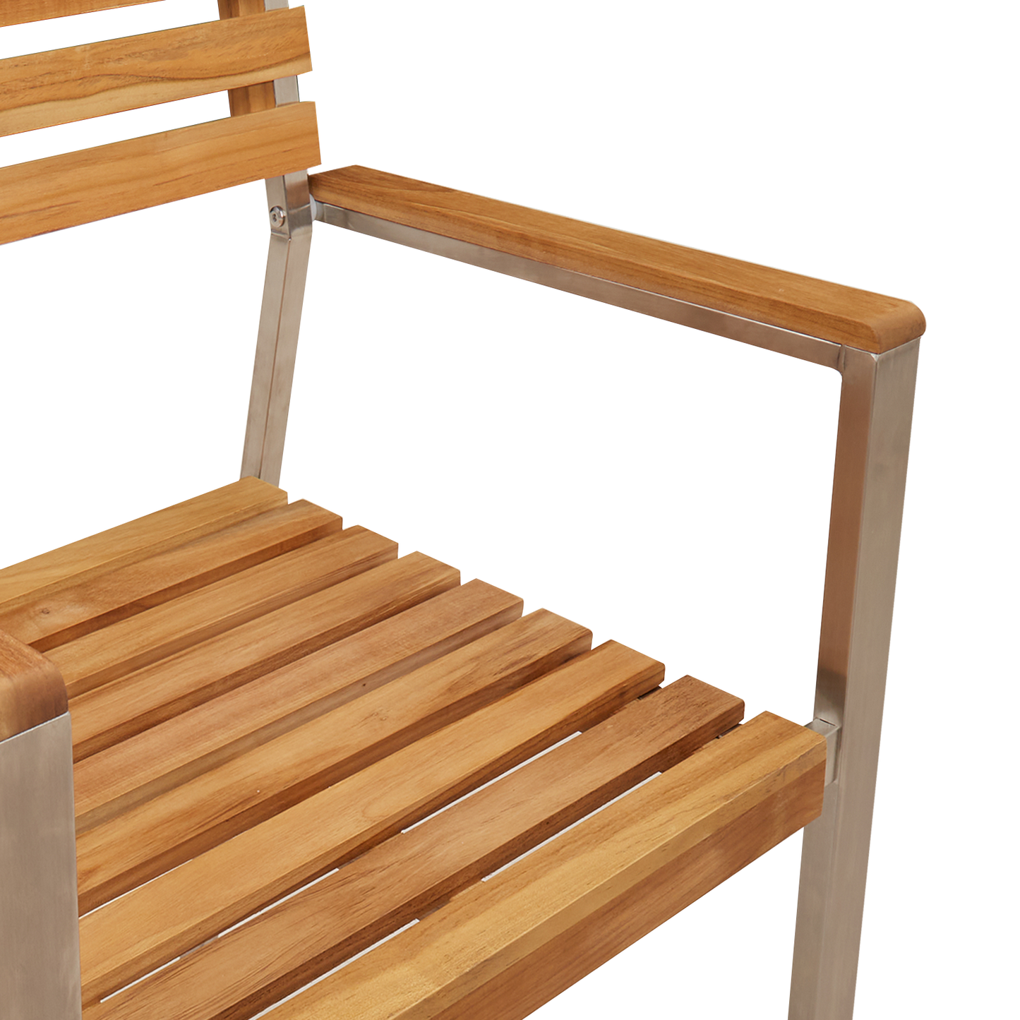 Stacking Garden Chairs 6 pcs 54.5x56x89 cm Solid Wood Teak