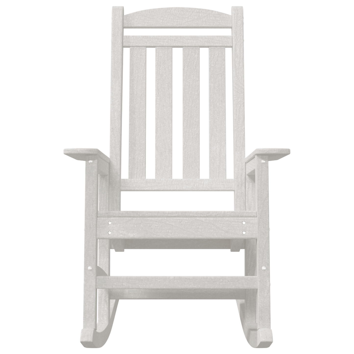 Garden Rocking Chairs 2 pcs White 70x92x107.5 cm HDPE