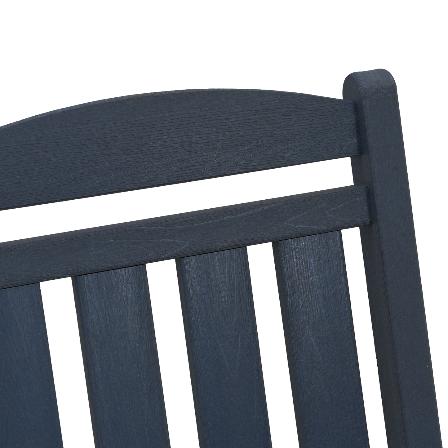 3 Piece Garden Lounge Set Navy Blue HDPE