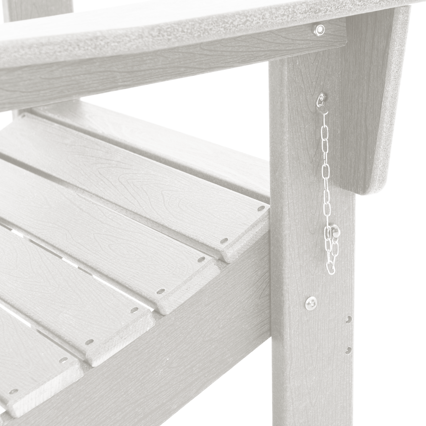 Foldable Adirondack Chairs 2 pcs White 74.5x80.5x90 cm HDPE