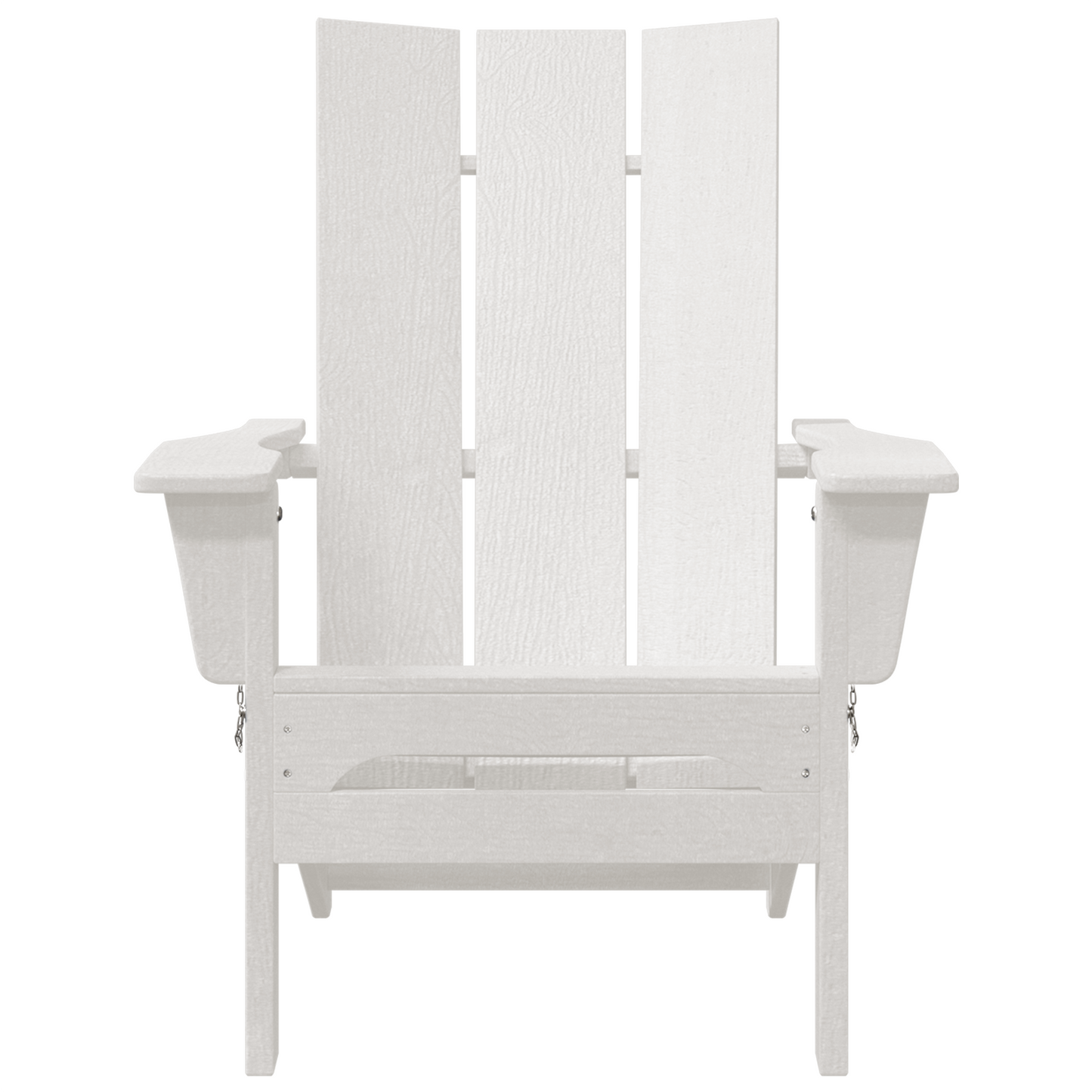 Foldable Adirondack Chairs 2 pcs White 74.5x80.5x90 cm HDPE