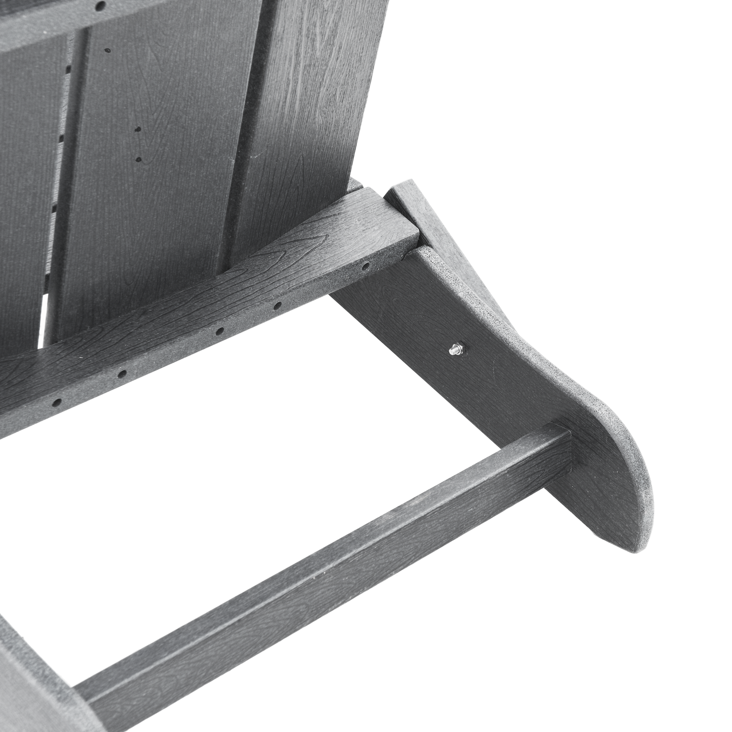 Foldable Adirondack Chairs 2 pcs Light Grey 74.5x80.5x90 cm HDPE