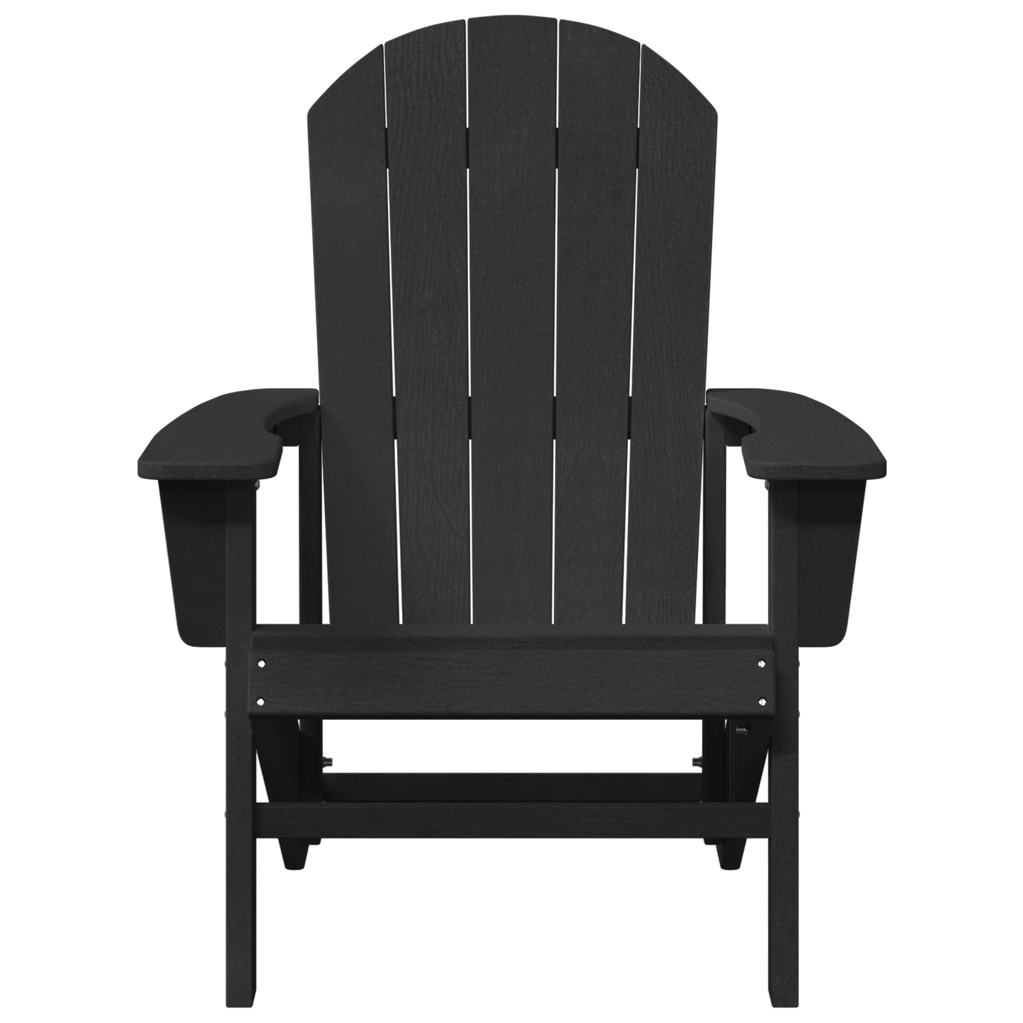 Adirondack Chairs 2 pcs Black 74x82x90 cm HDPE