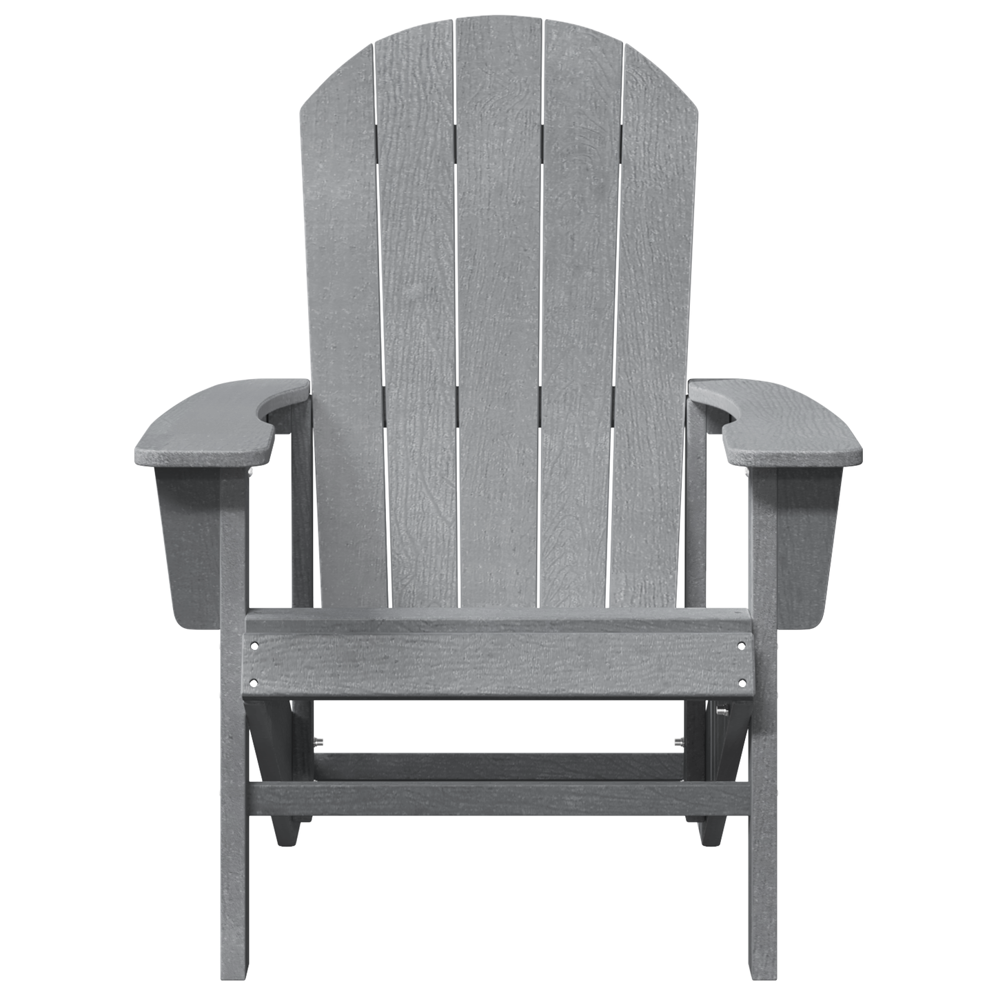 Adirondack Chairs 2 pcs Light Grey 74x82x90 cm HDPE