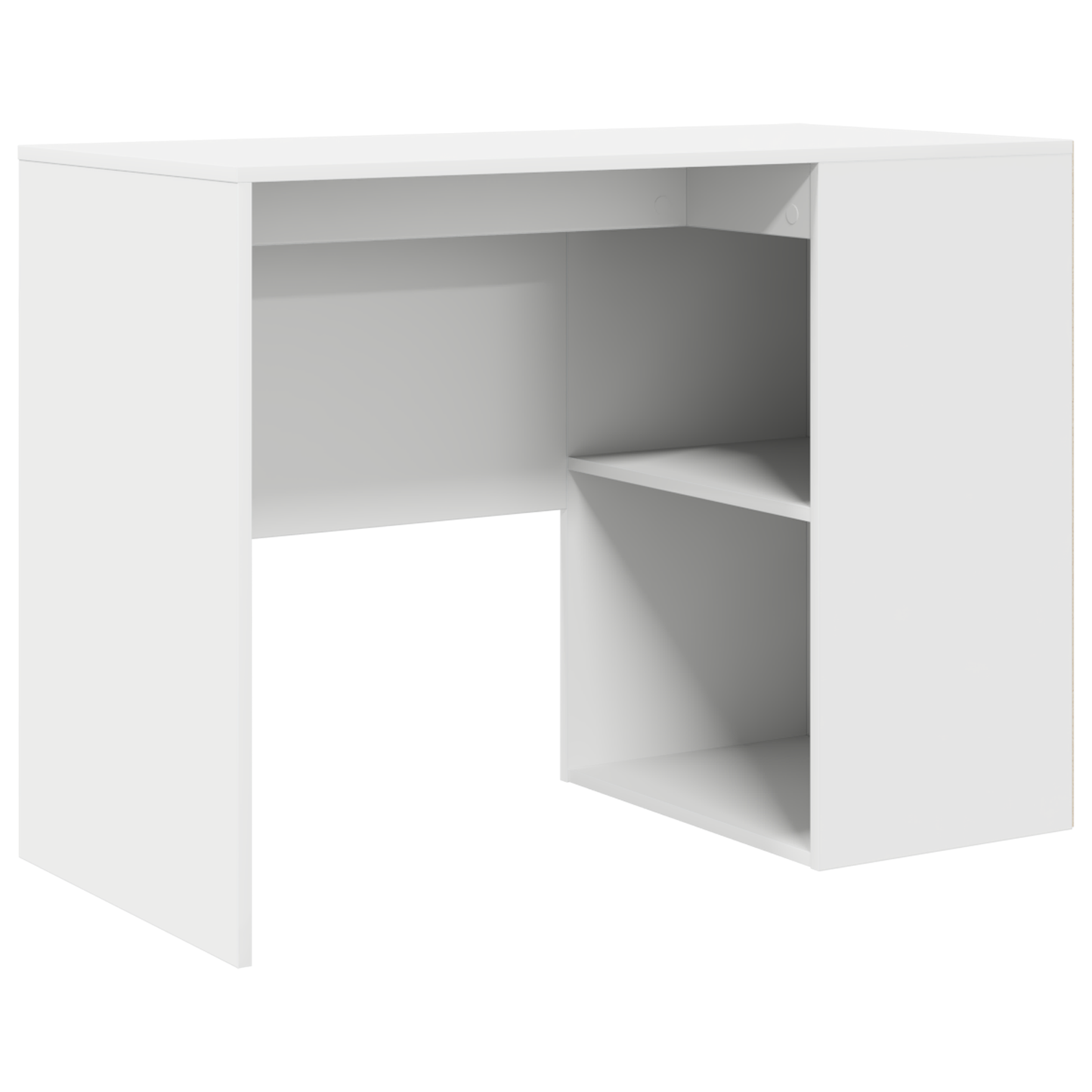 Corner Desk White 102x88x75 cm Engineered Wood