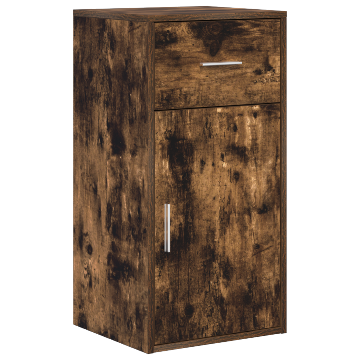 Corner Desk Smoked Oak 102x88x75 cm Engineered Wood