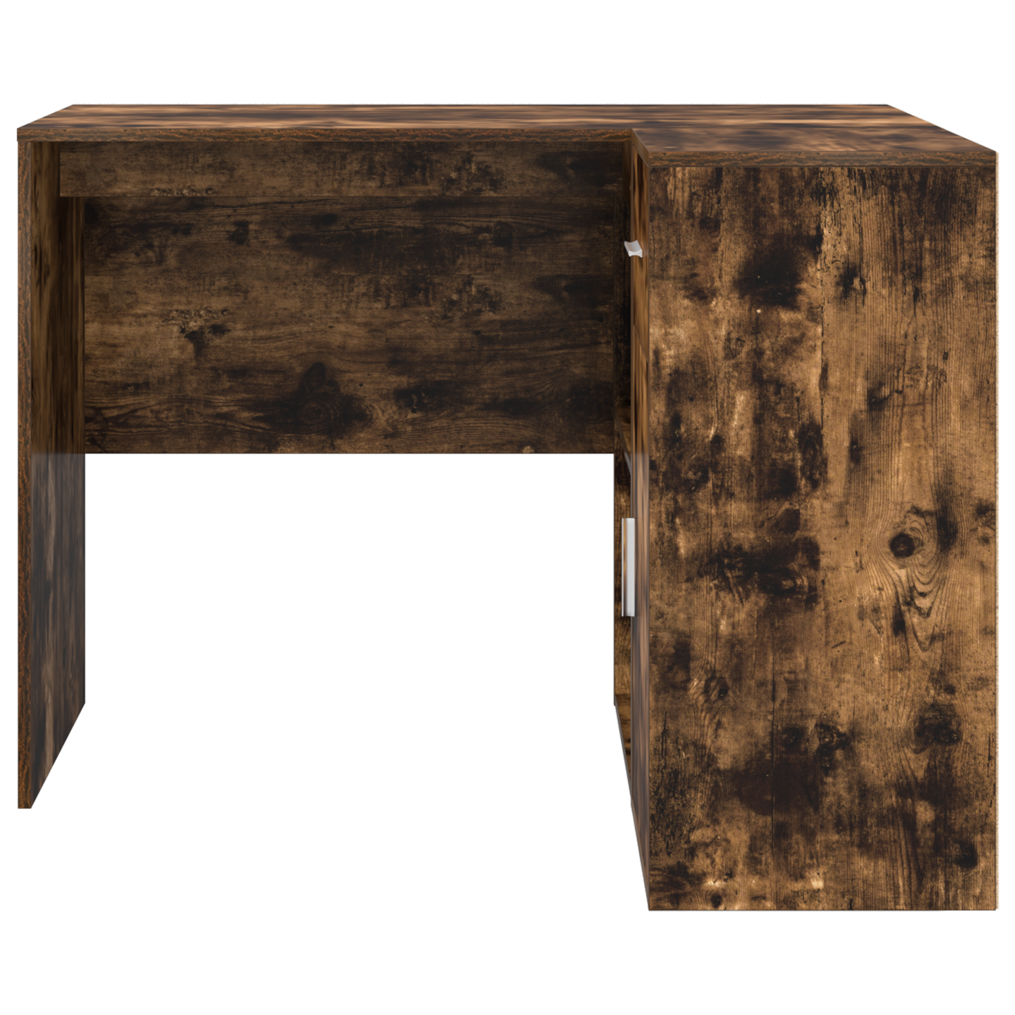 Corner Desk Smoked Oak 102x88x75 cm Engineered Wood