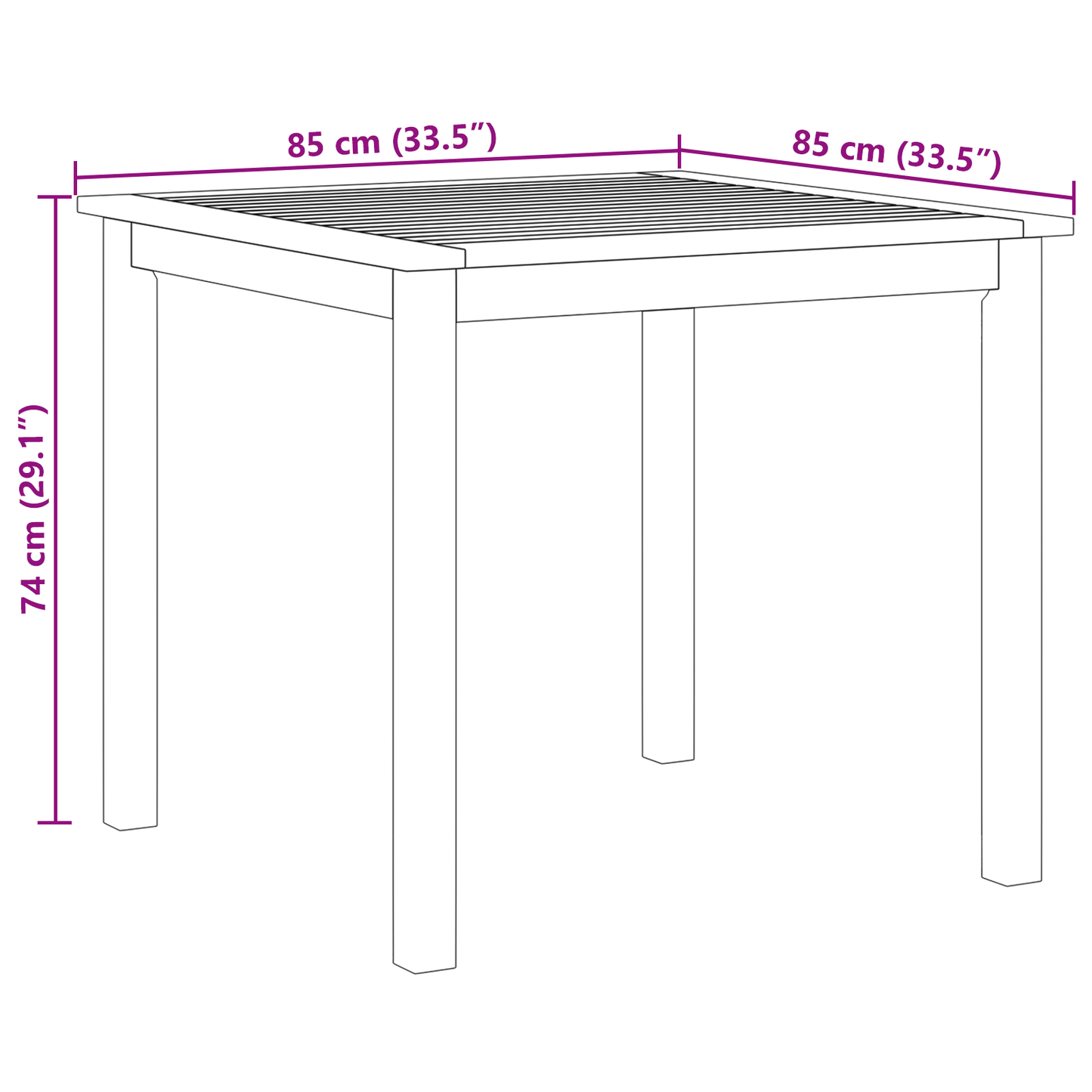 3 Piece Garden Dining Set Black Poly Rattan Acacia