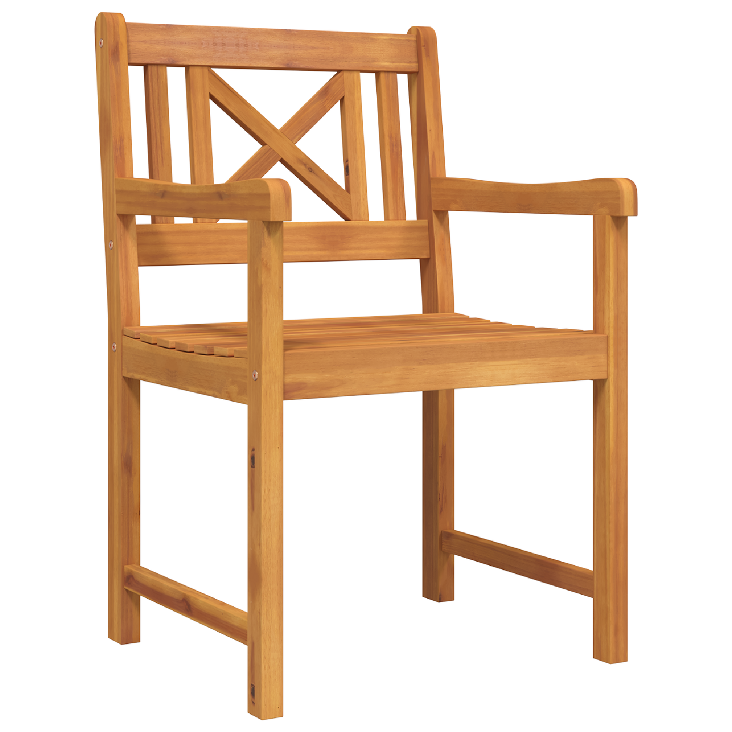 3 Piece Garden Dining Set Solid Wood Acacia