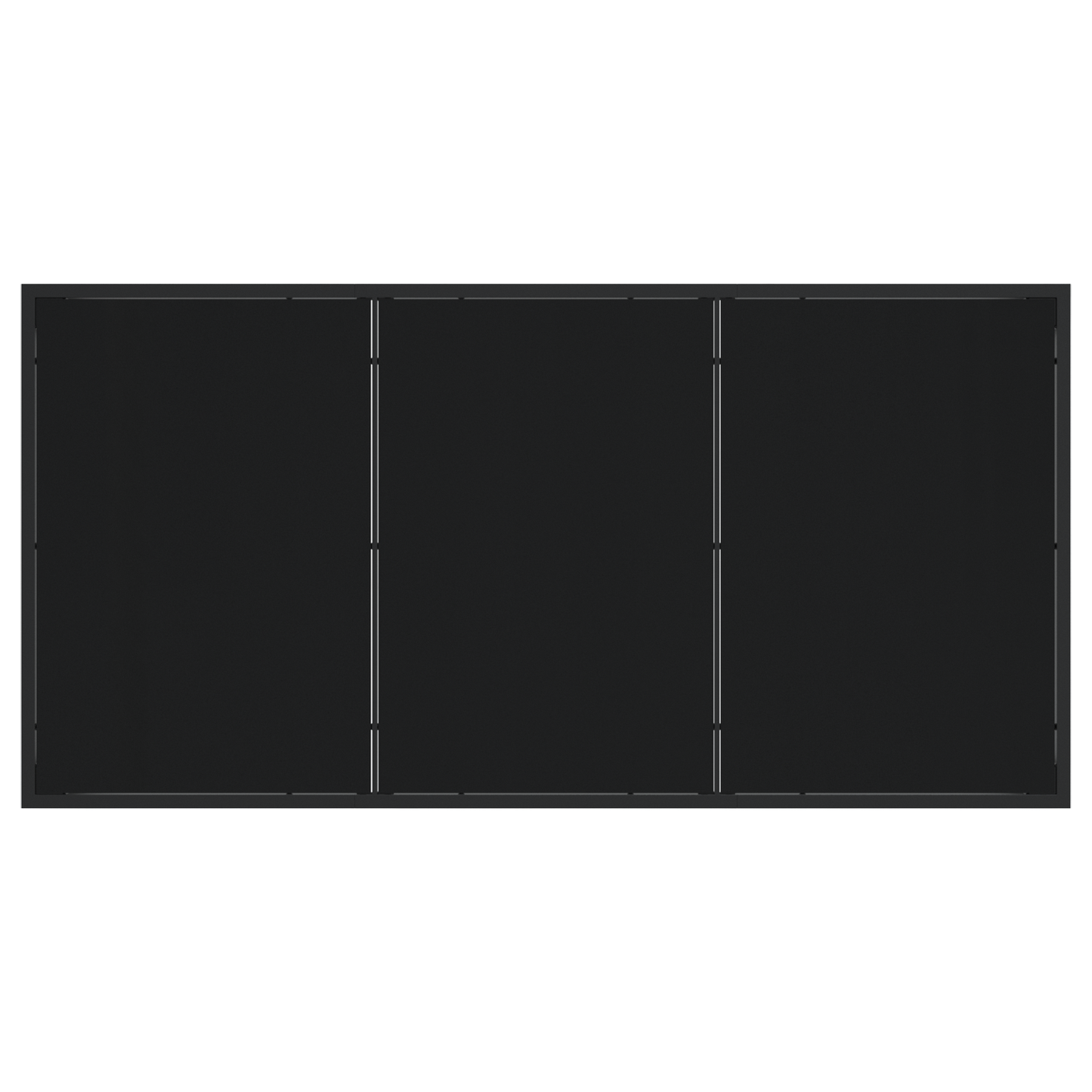 7 Piece Garden Dining Set Black Poly Rattan