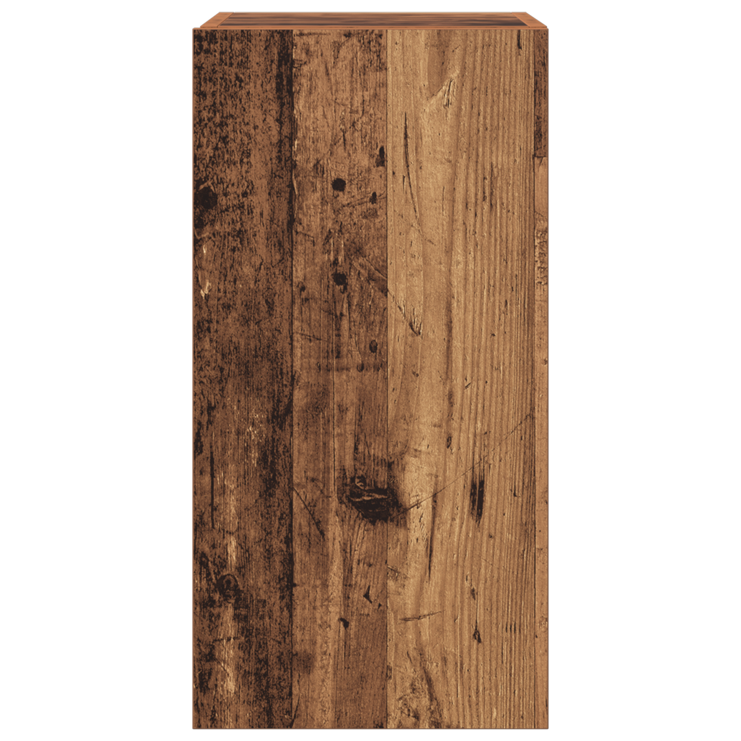 4 Piece TV Cabinet Set Wall-mounted Old Wood Engineered Wood