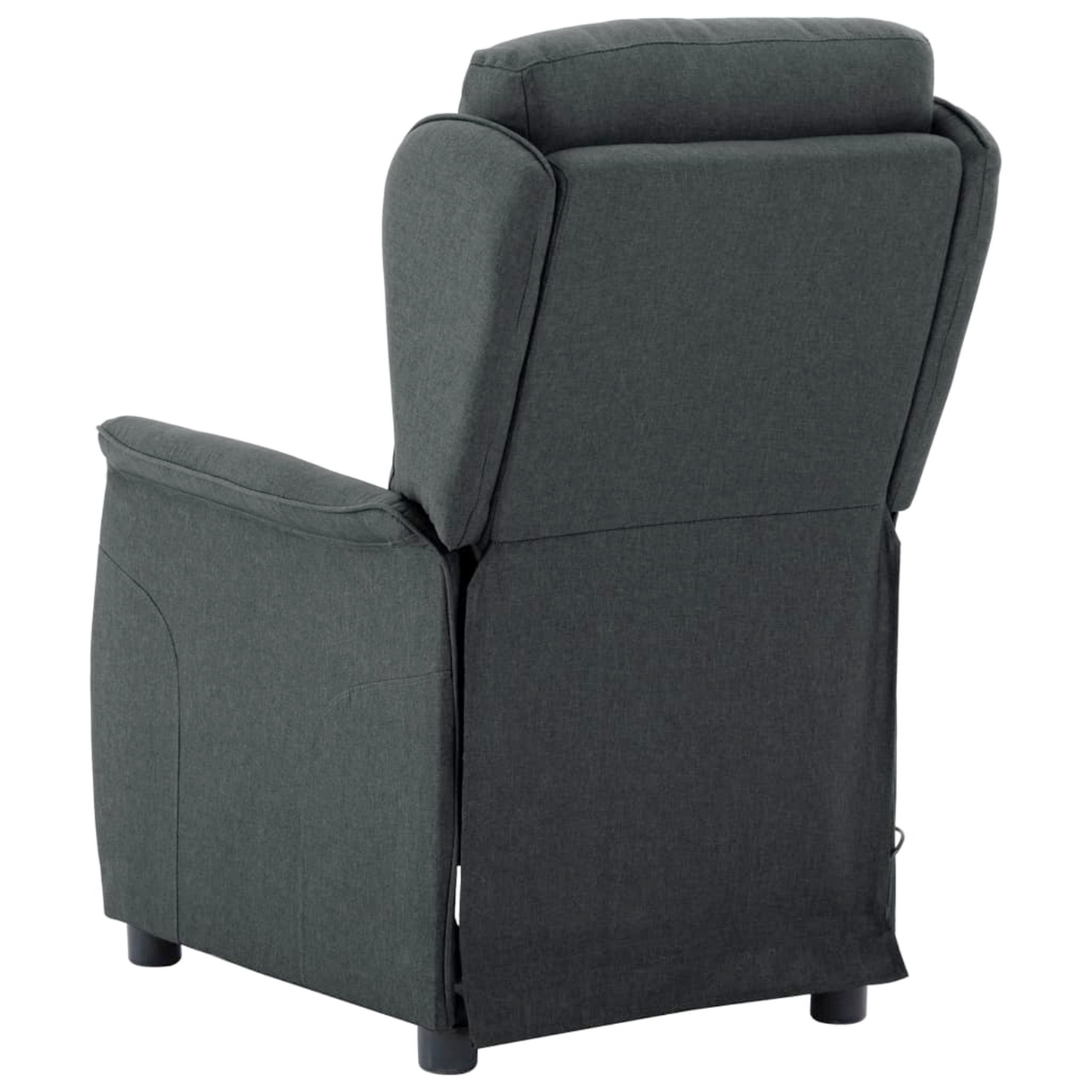 Massage Chair Dark Grey Fabric