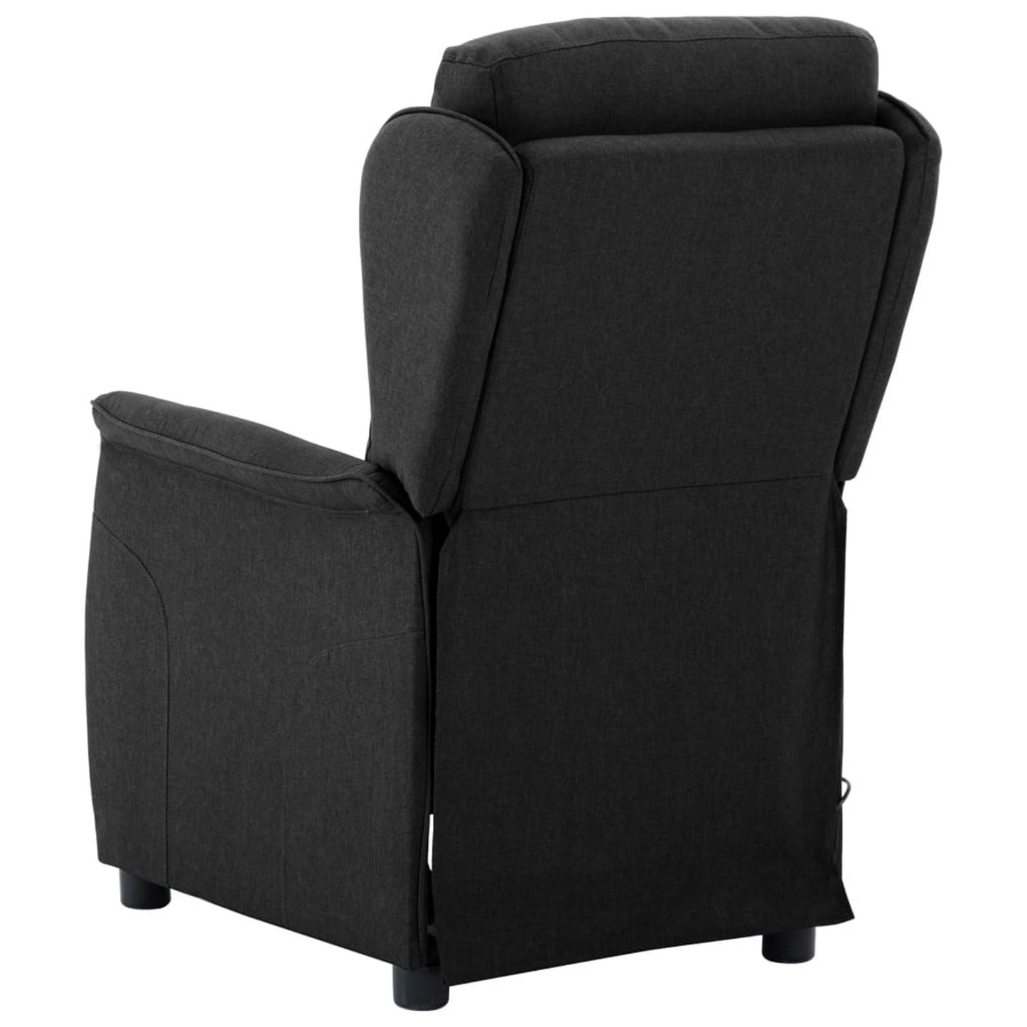 Massage Chair Black Fabric