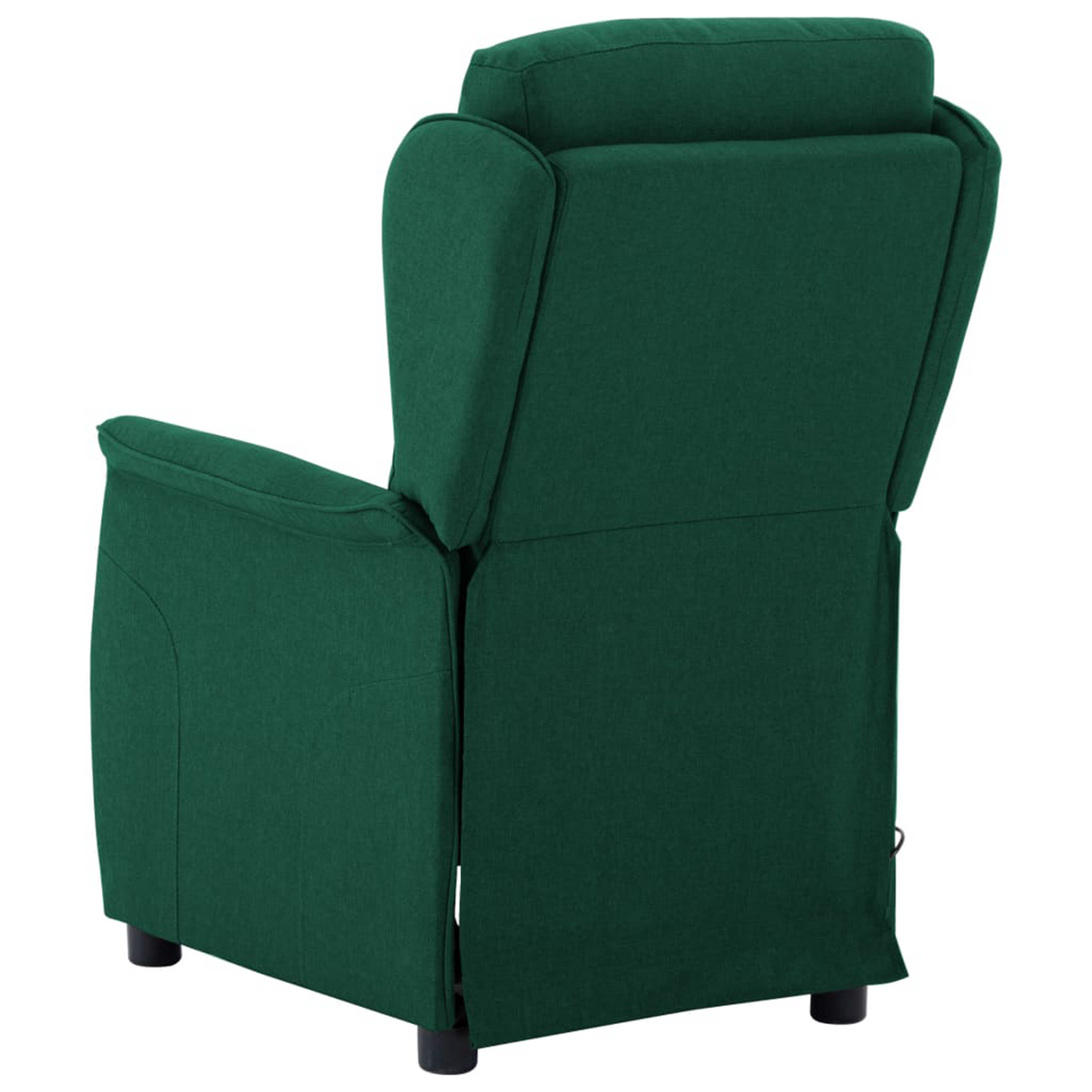 Massage Chair Dark Green Fabric