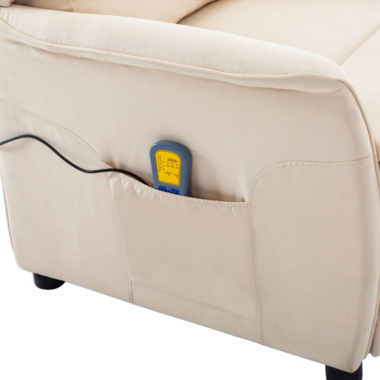 Massage Chair Cream Fabric
