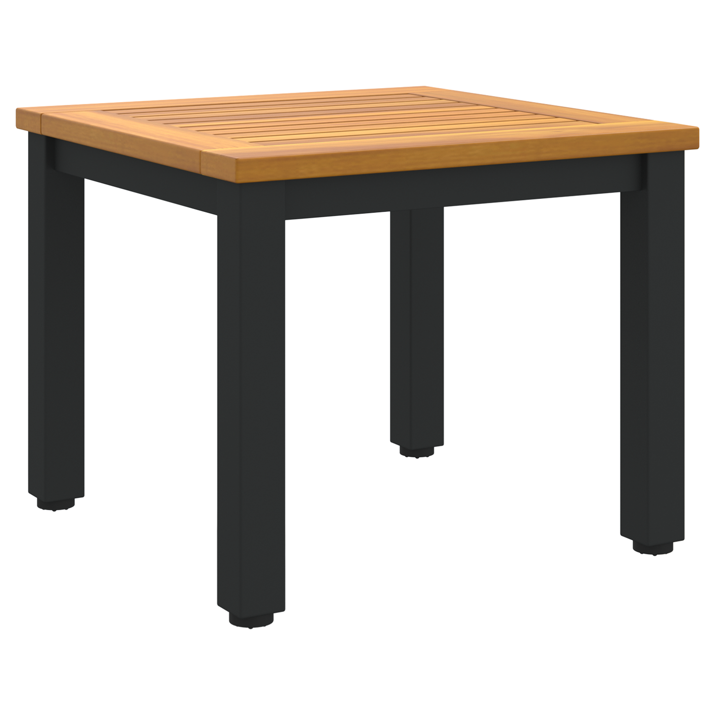 Garden Side Table 45x45x38 cm Solid Acacia Wood