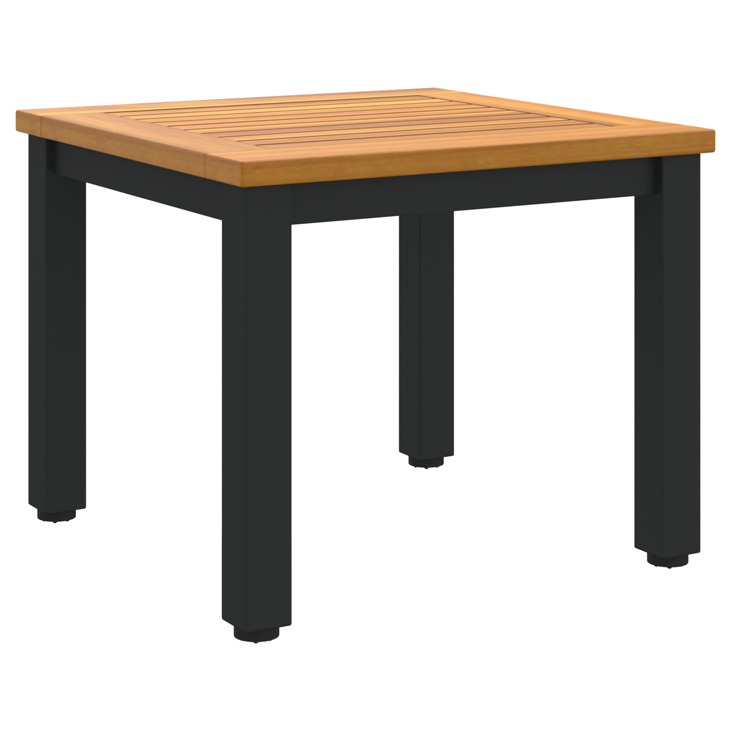 Garden Side Table 45x45x38 cm Solid Acacia Wood