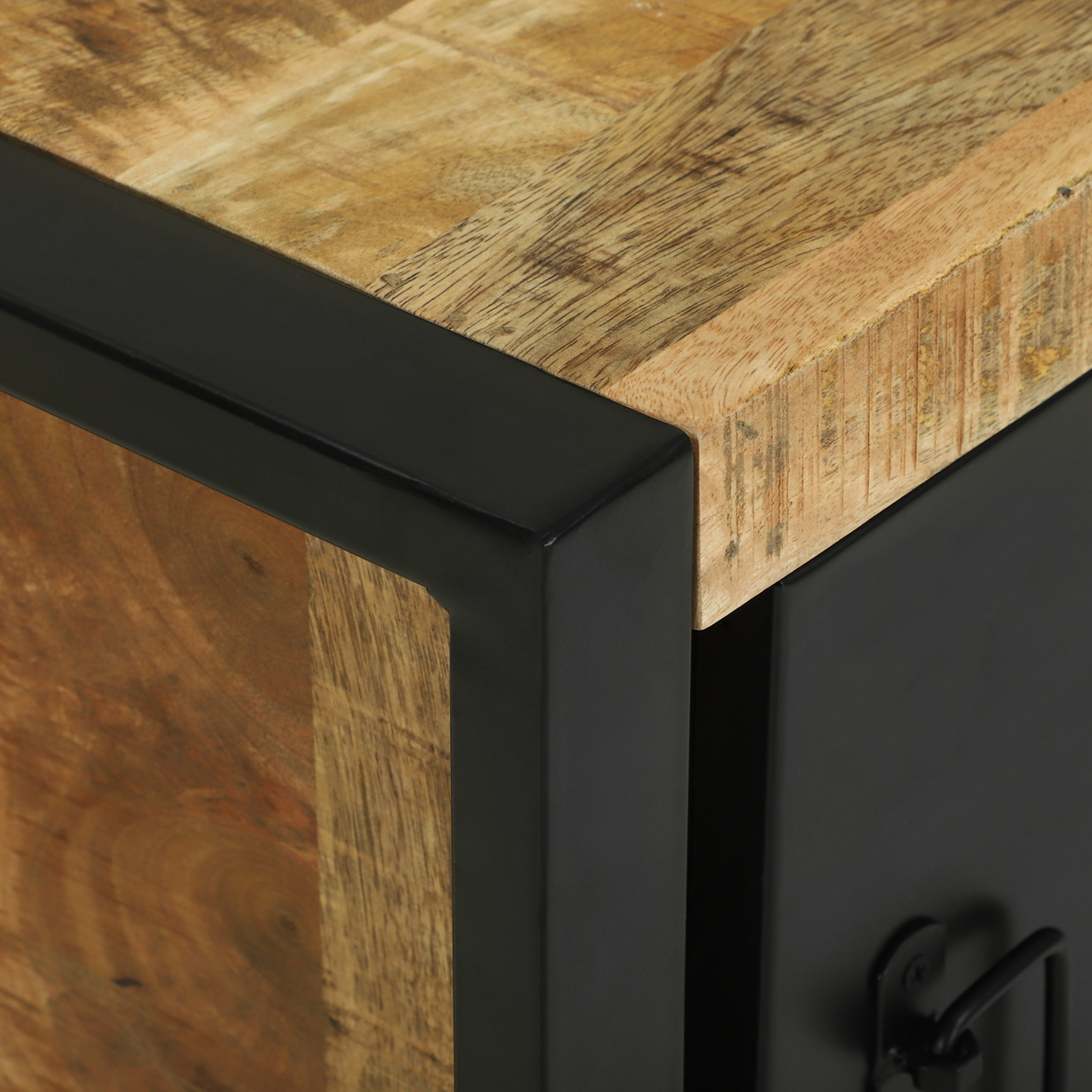 Bathroom Wall Cabinet 40x30x40 cm Solid Wood Rough Mango