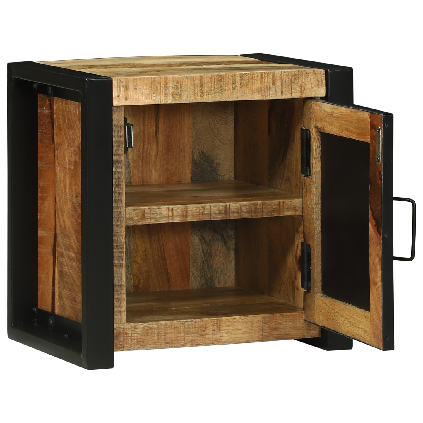 Bathroom Wall Cabinet 40x30x40 cm Solid Wood Rough Mango