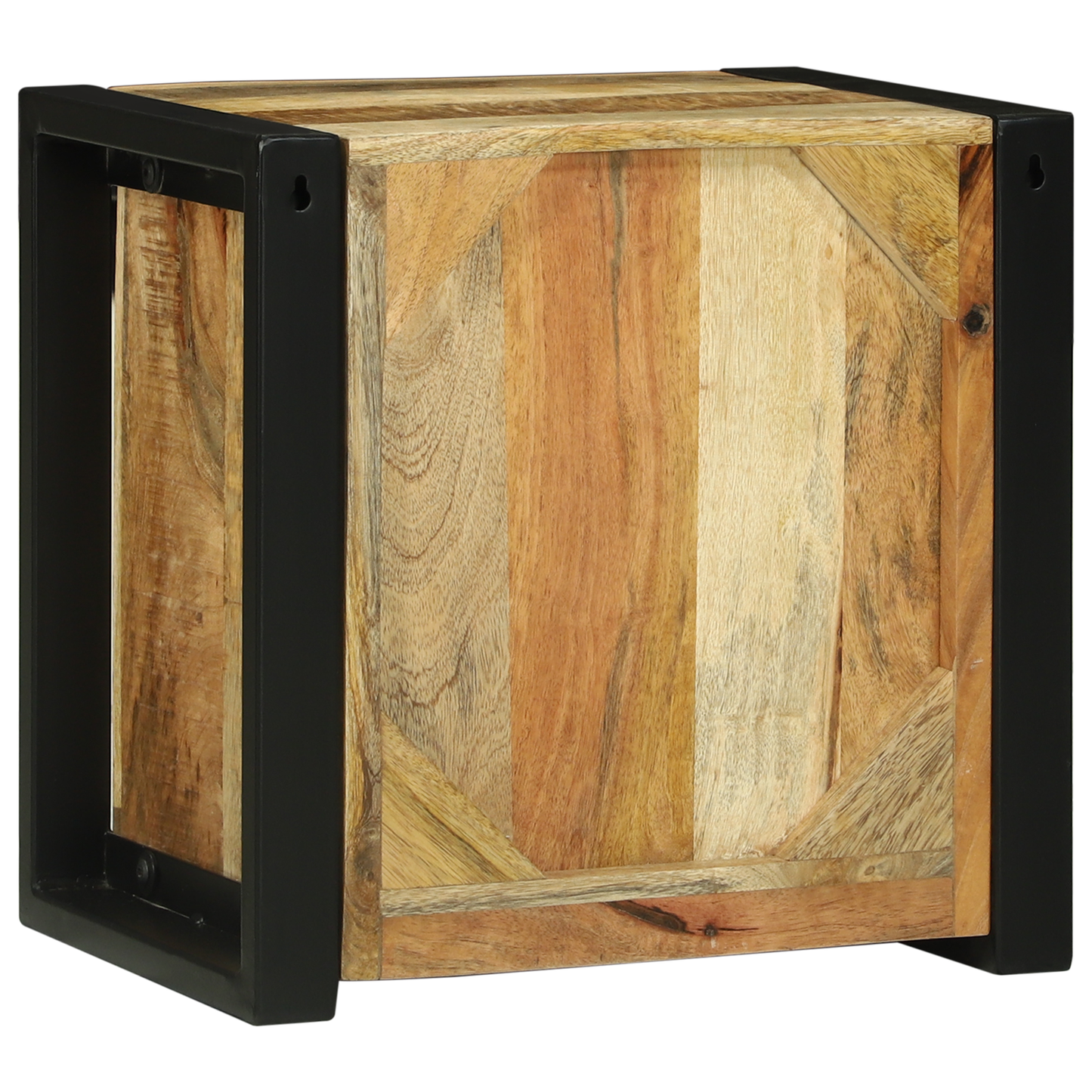 Bathroom Wall Cabinet 40x30x40 cm Solid Wood Rough Mango