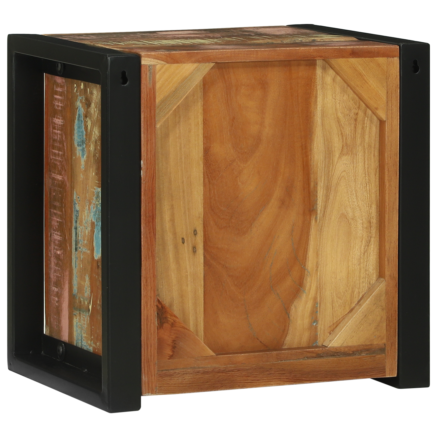Bathroom Wall Cabinet Multicolour Reclaimed wood Medium Storage