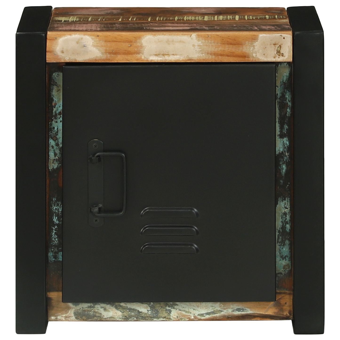 Bathroom Wall Cabinet Multicolour Reclaimed wood Medium Storage