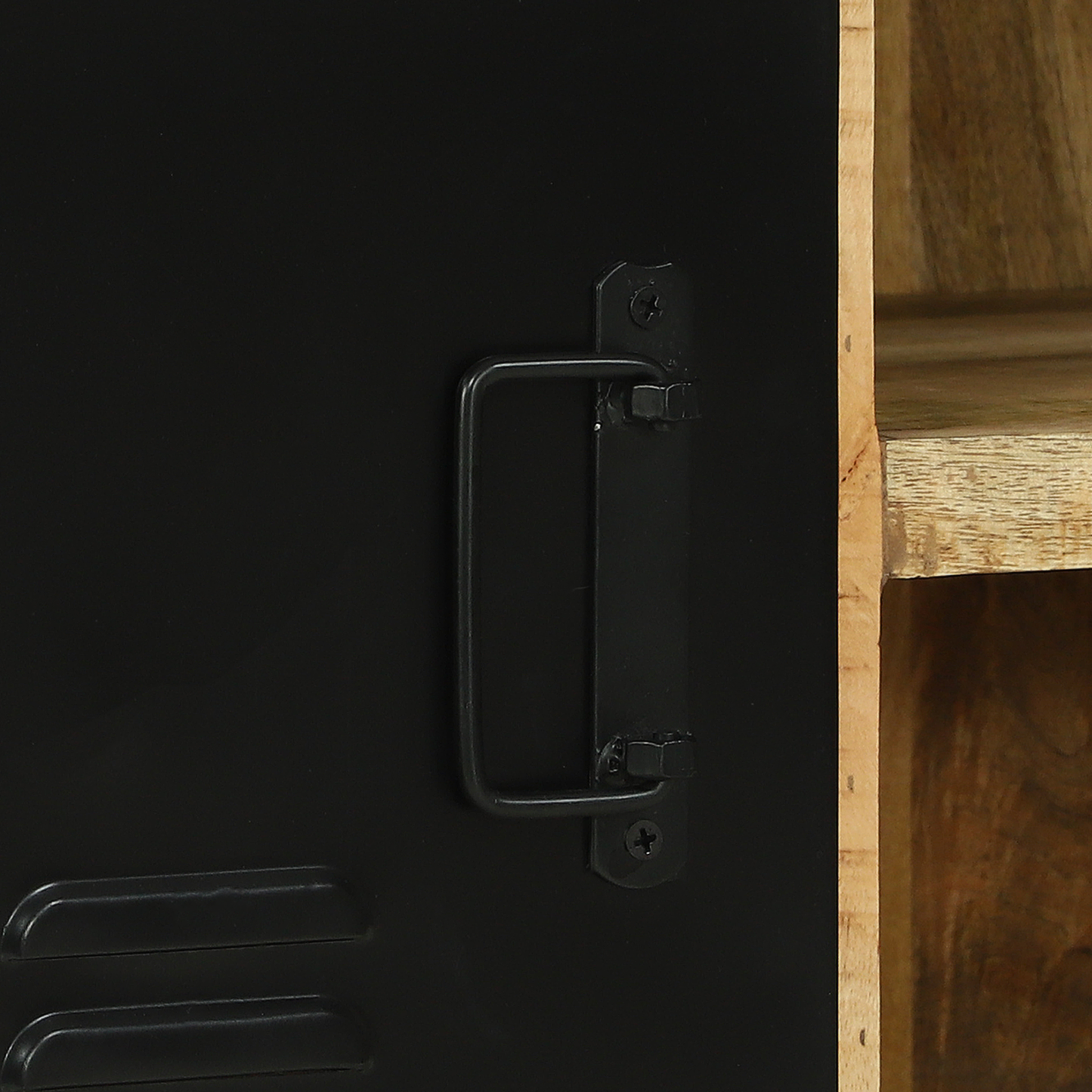 Bench Cabinet 100x35x50 cm Solid Wood Rough Mango