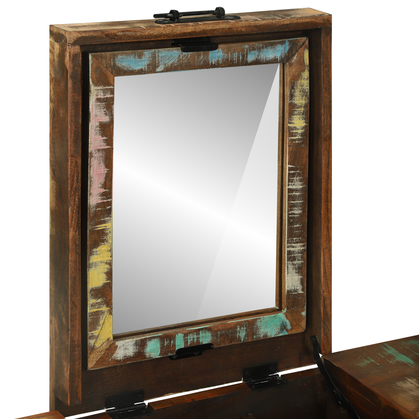 Dressing Table 90x50x75 cm Solid Wood Reclaimed