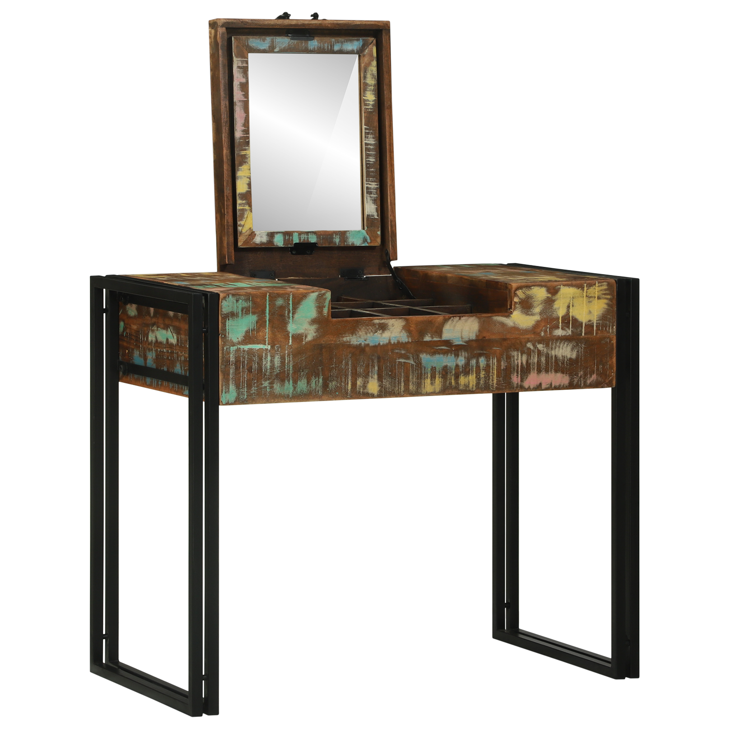 Dressing Table 90x50x75 cm Solid Wood Reclaimed