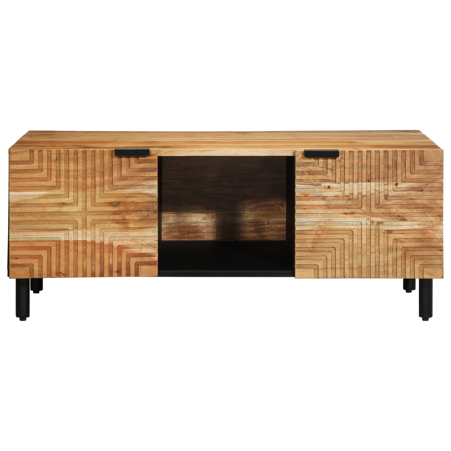 Coffee Table 100x54x40 cm Solid Wood Acacia