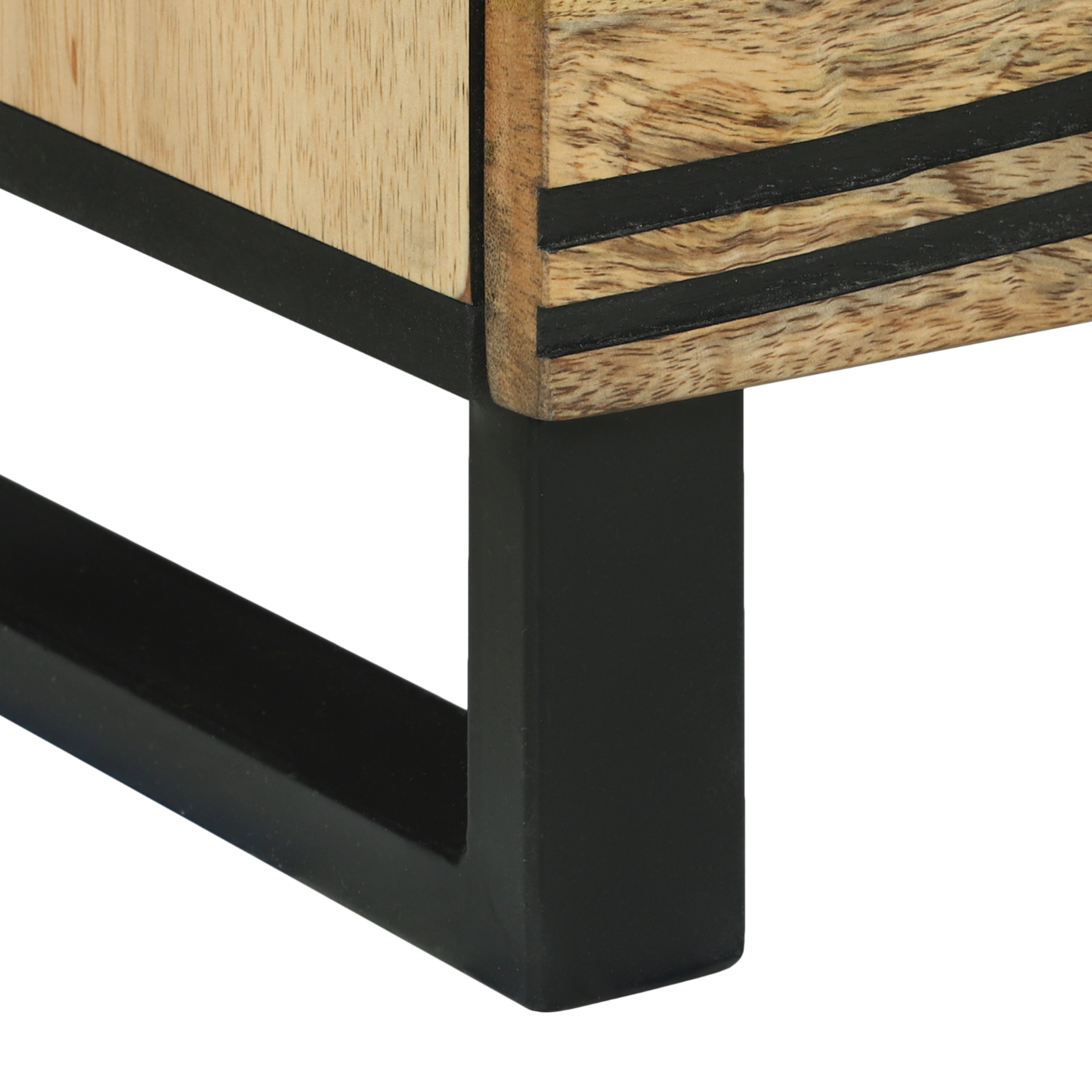 Bedside Cabinets 2 pcs 40x33.5x46 cm Solid Wood Mango and Engineered Wood