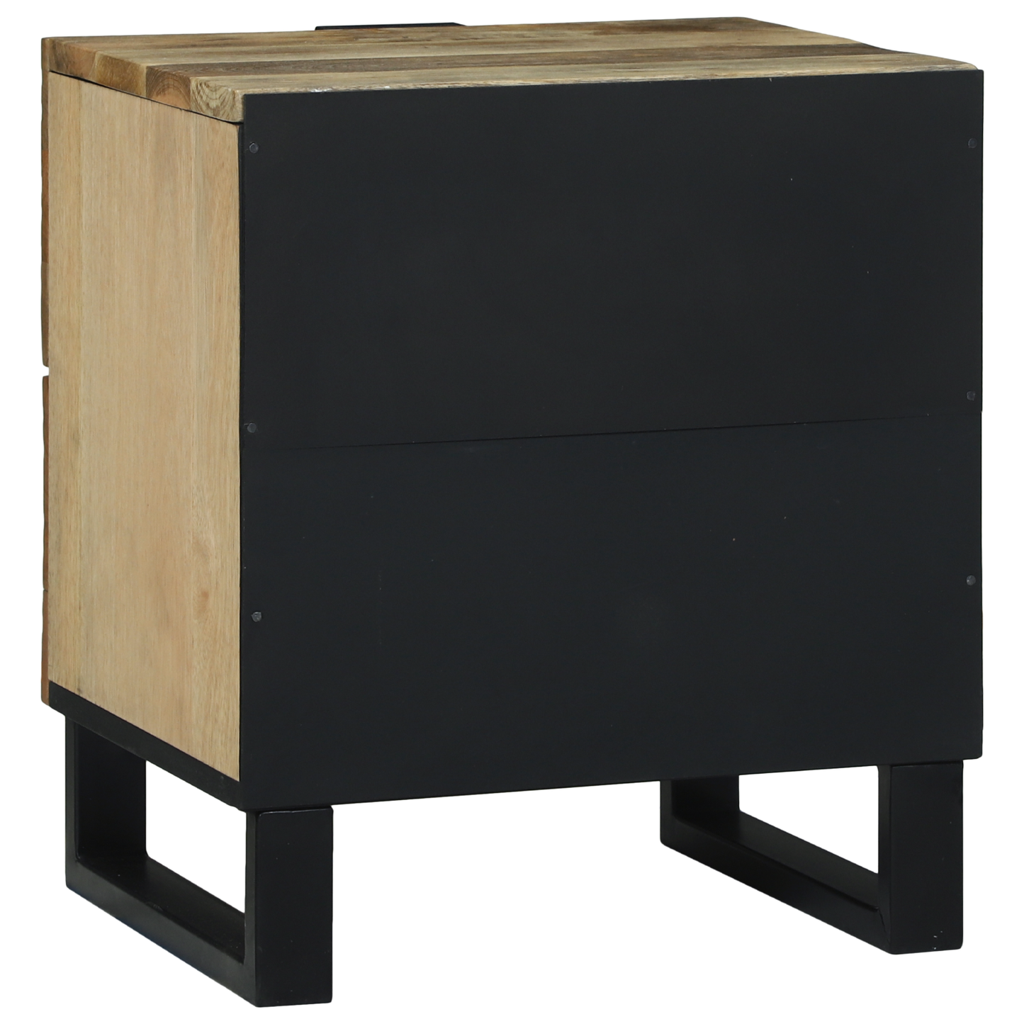 Bedside Cabinets 2 pcs 40x33.5x46 cm Solid Wood Mango and Engineered Wood