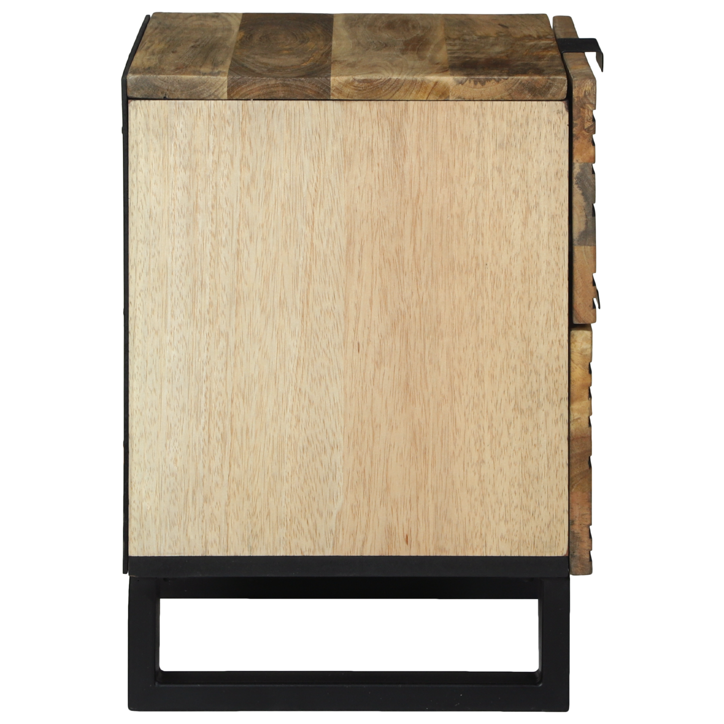 Bedside Cabinets 2 pcs 40x33.5x46 cm Solid Wood Mango and Engineered Wood