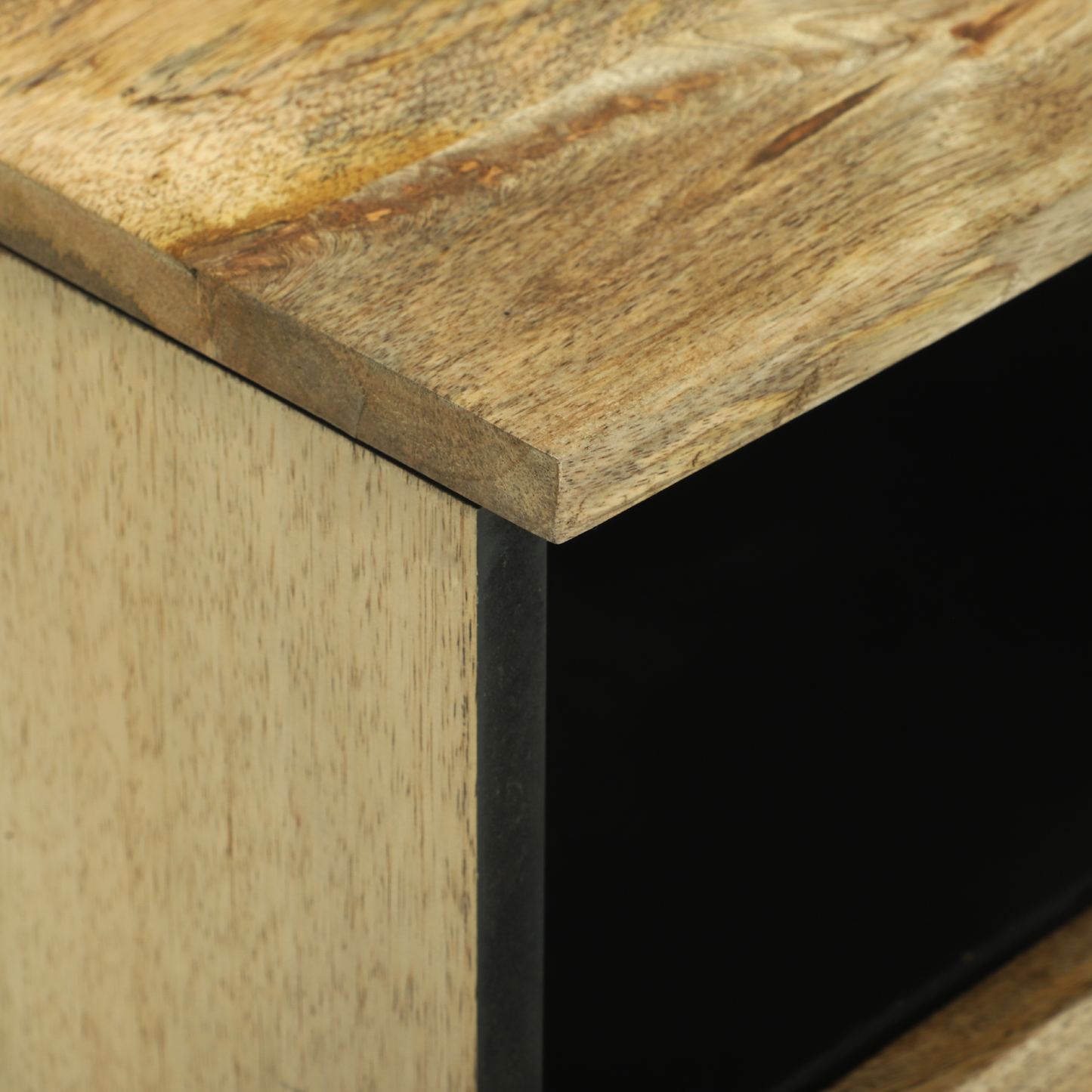 Bedside Cabinets 2 pcs 40x33x46 cm Solid Wood Mango
