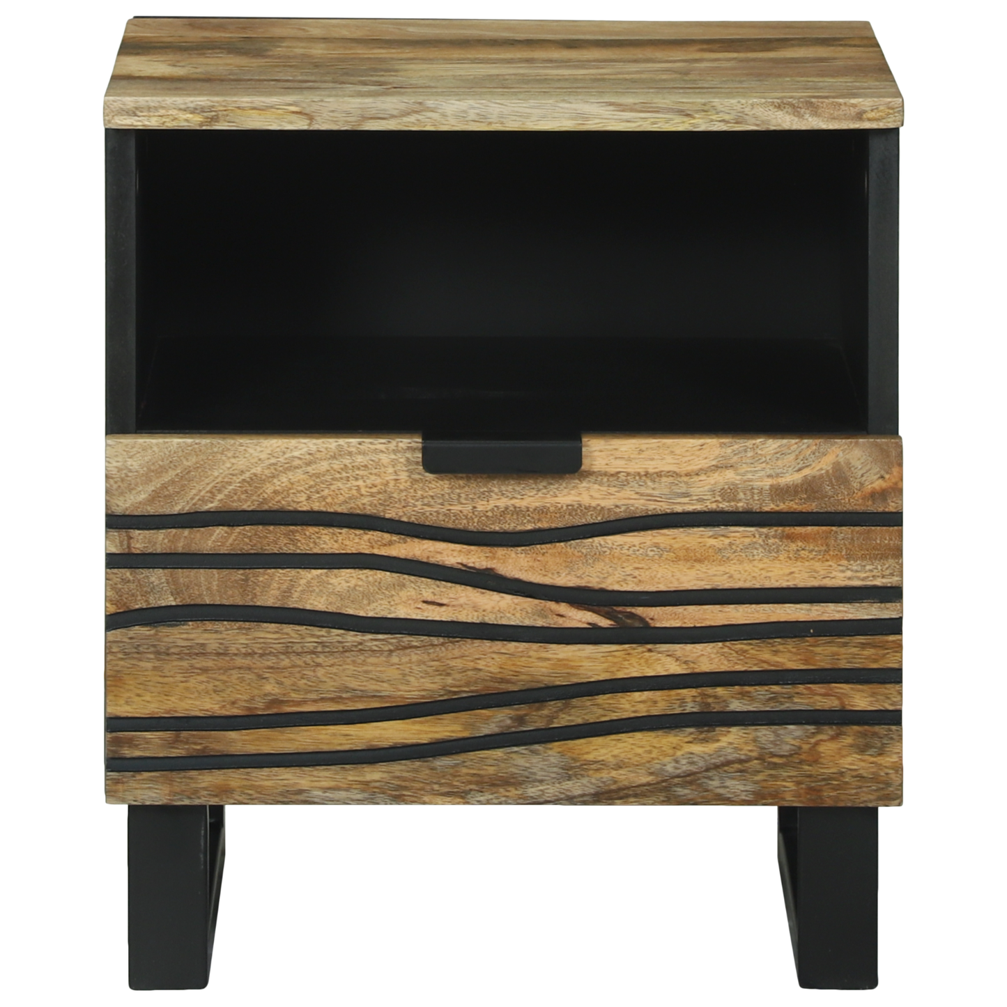 Bedside Cabinets 2 pcs 40x33x46 cm Solid Wood Mango