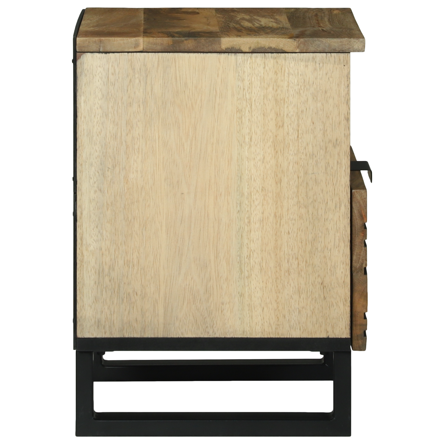 Bedside Cabinets 2 pcs 40x33x46 cm Solid Wood Mango