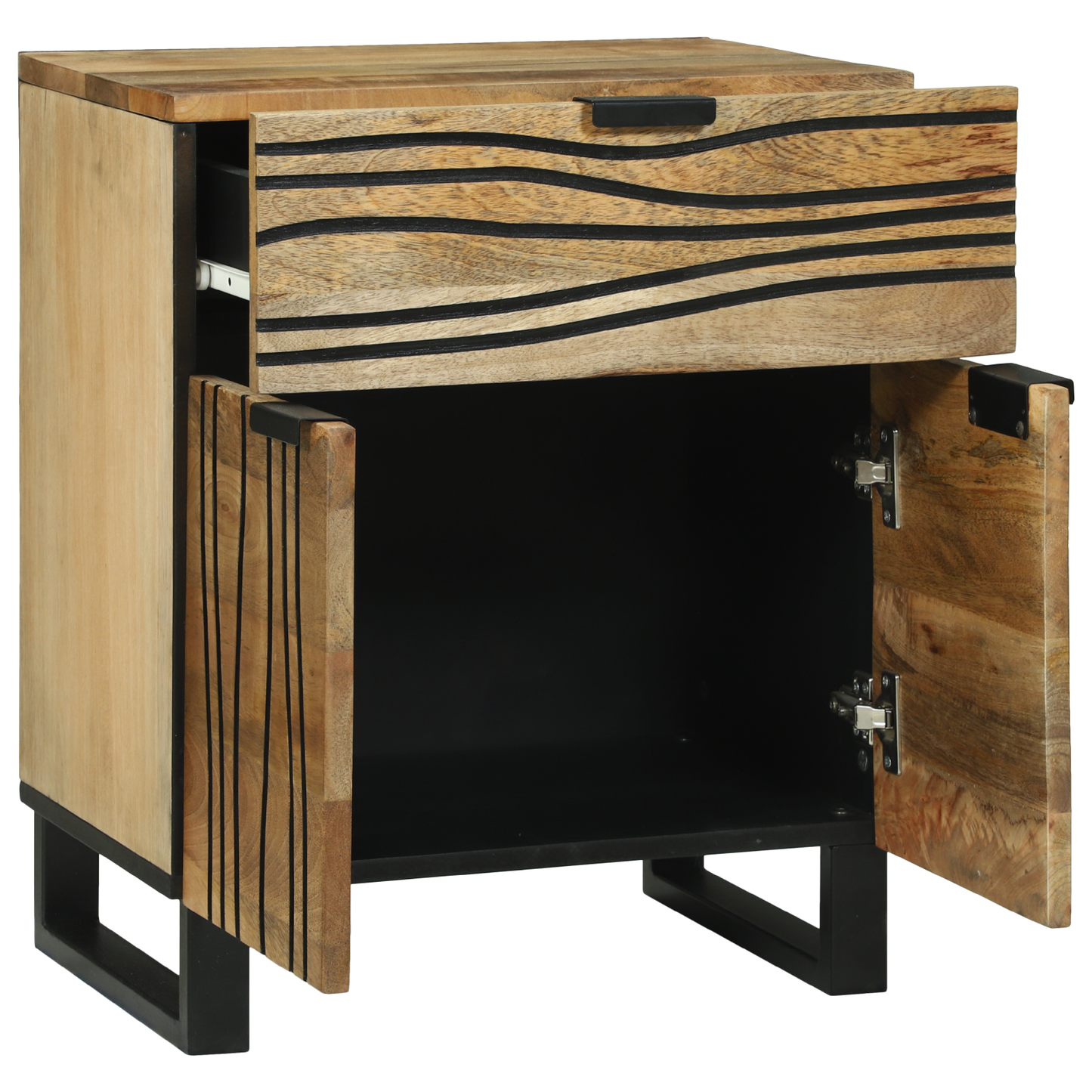 Bedside Cabinet 50x33x60 cm Solid Wood Mango