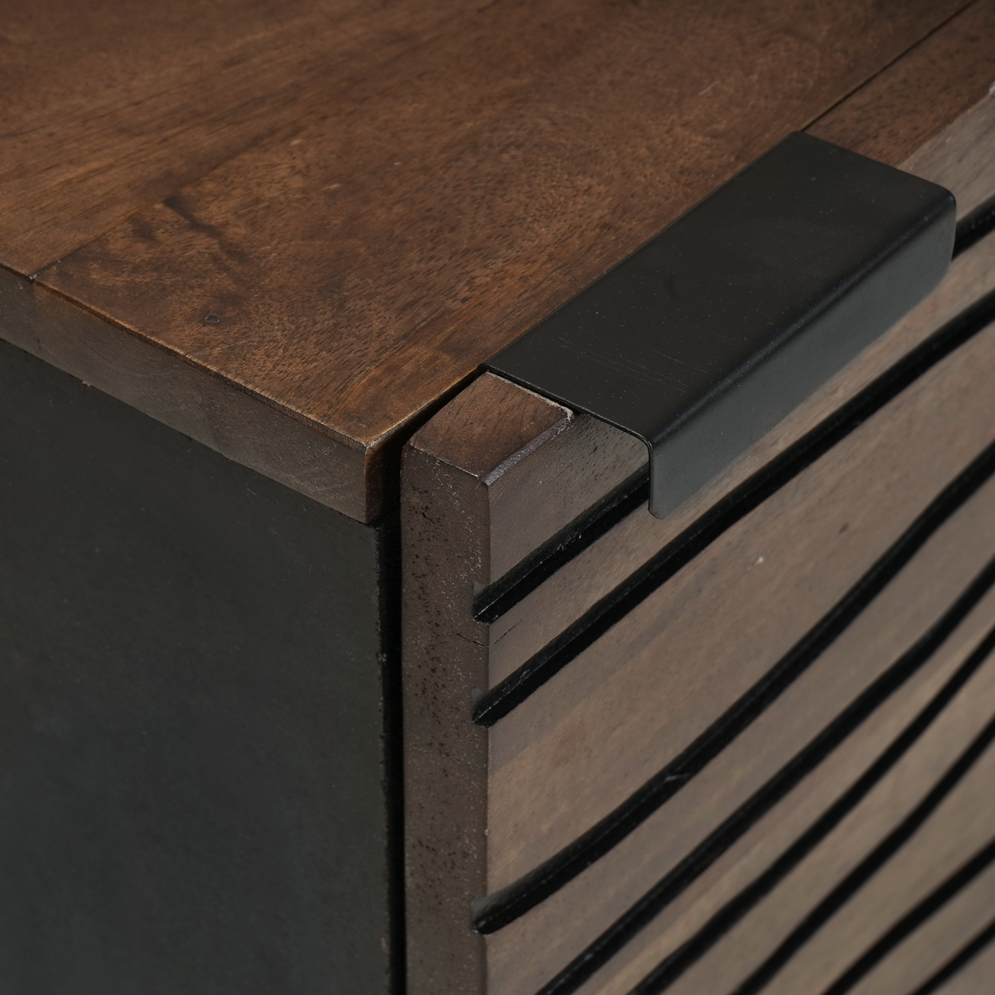 Bedside Cabinets 2 pcs 40x33,5x46 cm Solid Wood Mango