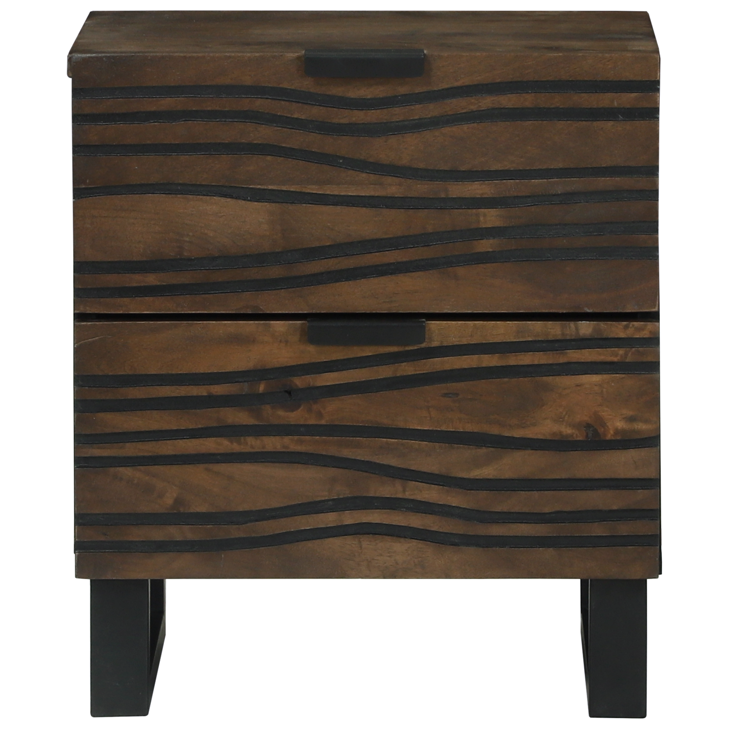 Bedside Cabinets 2 pcs 40x33.5x46 cm Solid Wood Mango