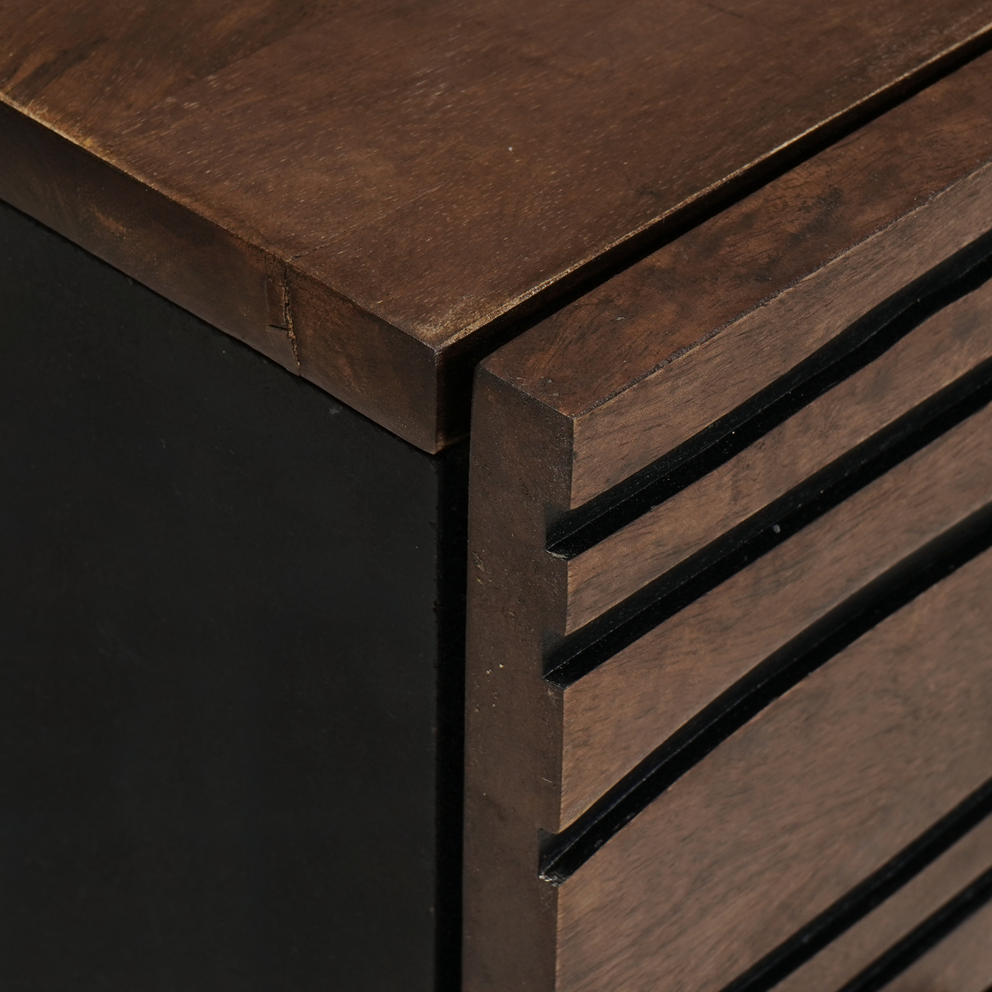 Bedside Cabinet 50x33x60 cm Solid Wood Walnut
