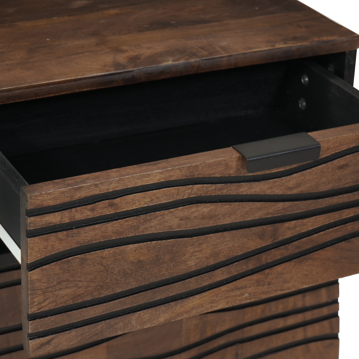 Bedside Cabinet 50x33x60 cm Solid Wood Walnut