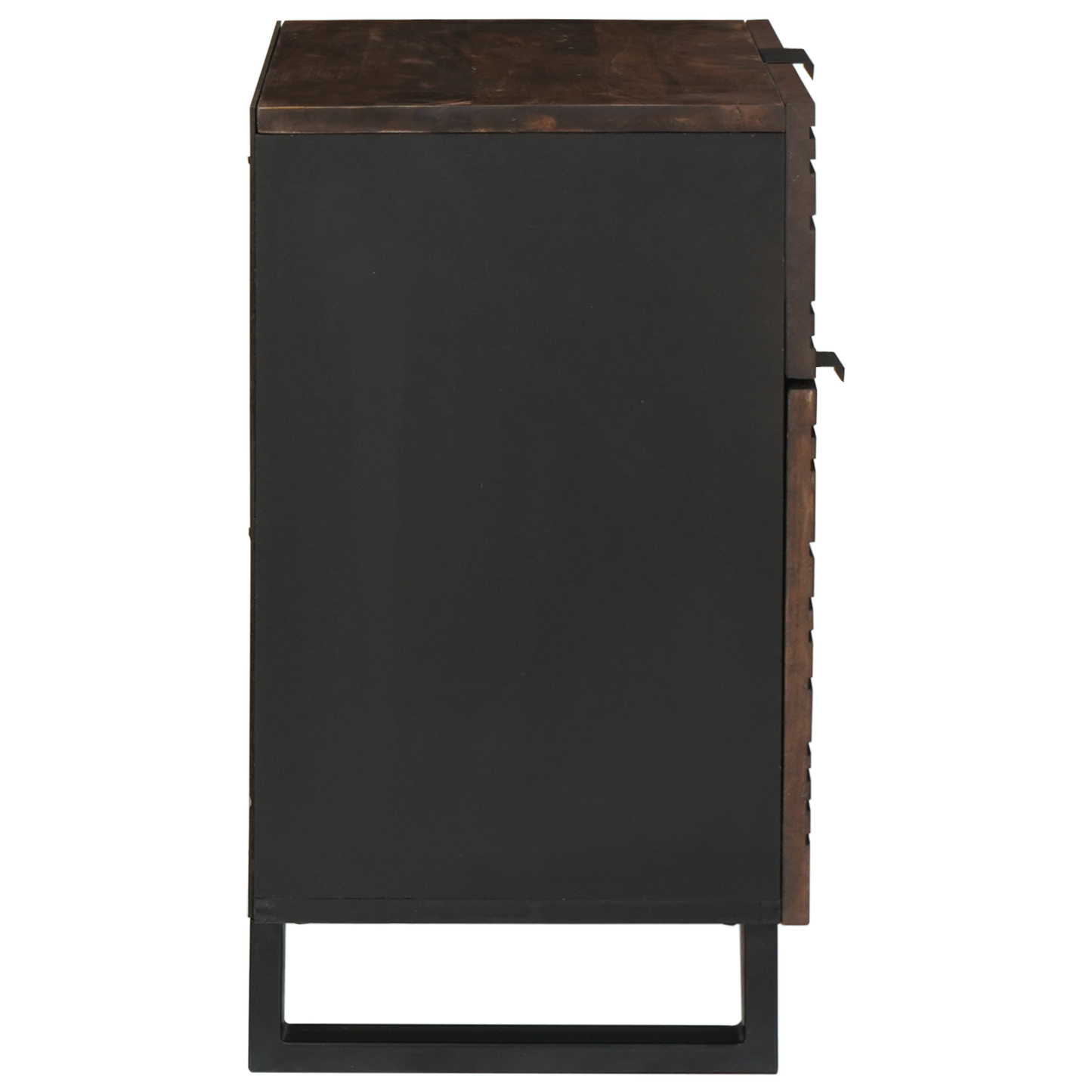 Bedside Cabinet 50x33x60 cm Solid Wood Walnut