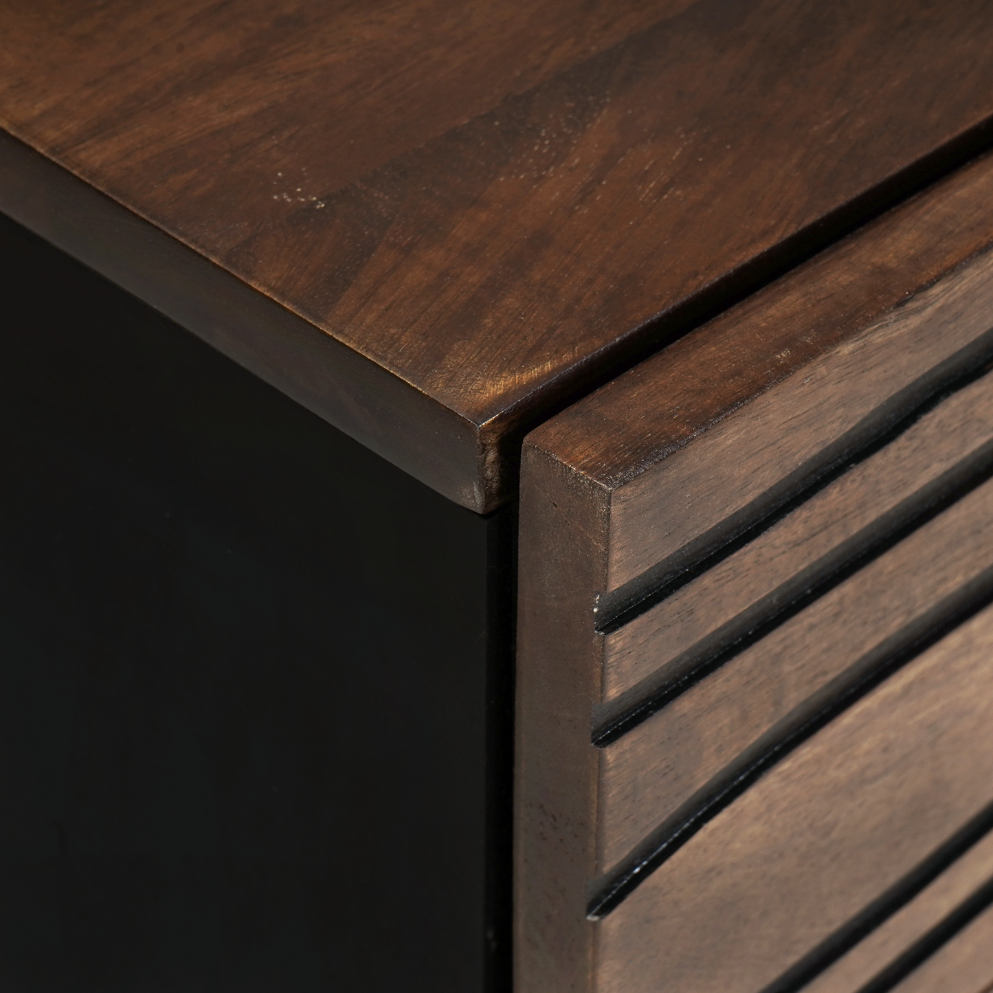 Bedside Cabinet 50x33x60 cm Solid Wood Mango & Engineered Wood
