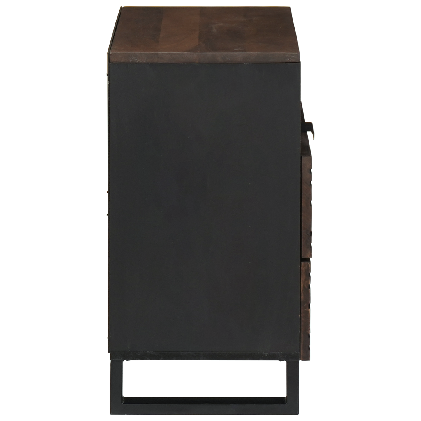 Bedside Cabinet 50x33x60 cm Solid Wood Mango & Engineered Wood