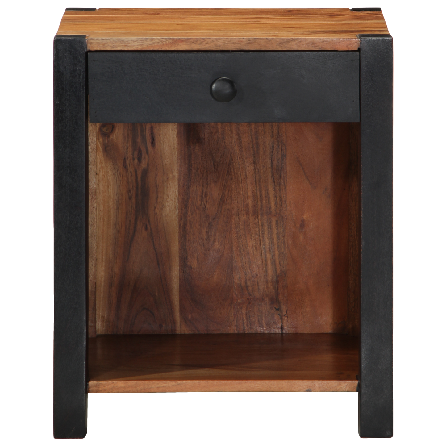 Bedside Cabinets 2 pcs 40x35x50 cm Solid Wood Acacia
