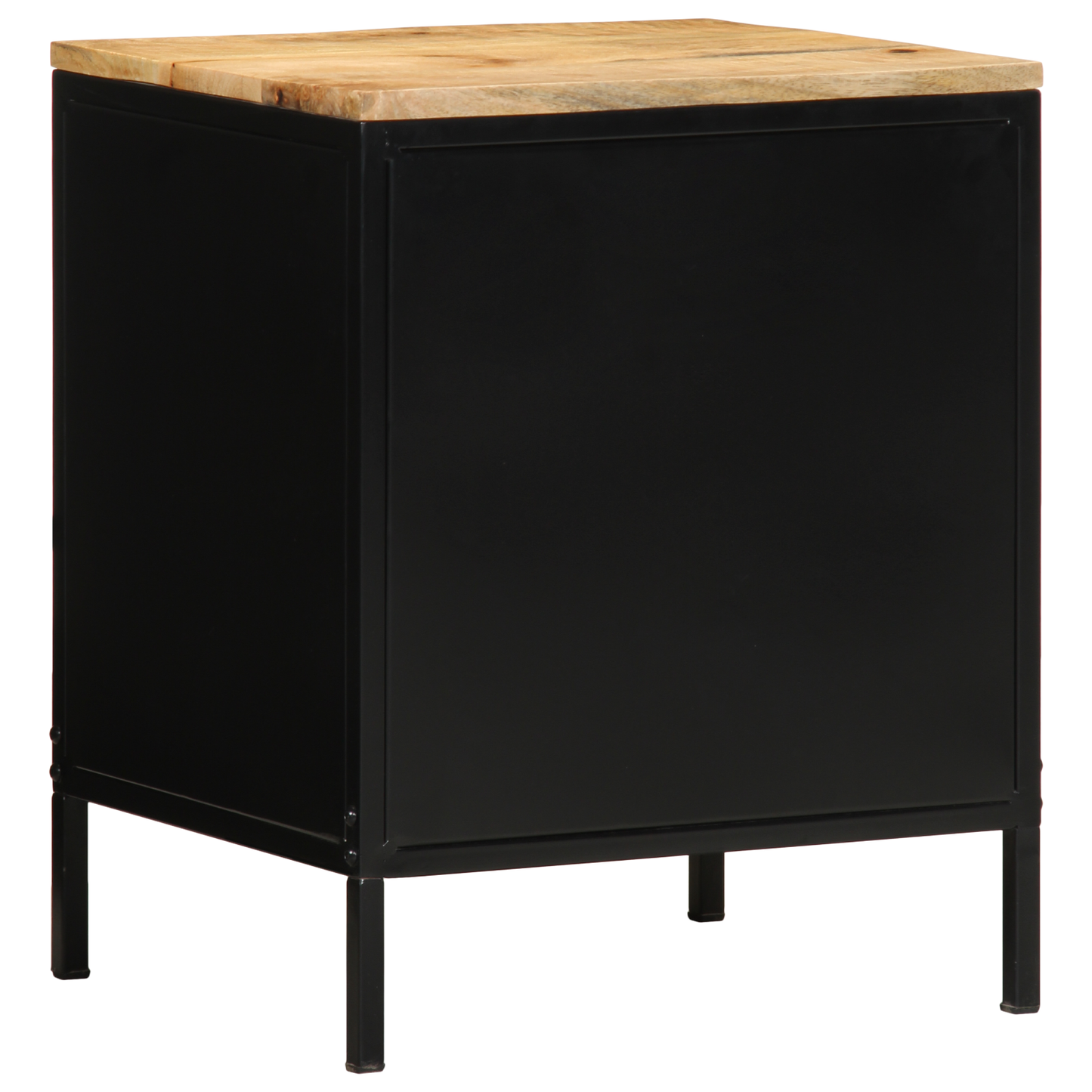 Bedside Cabinet 40x35x50 cm Solid Wood Rough Mango