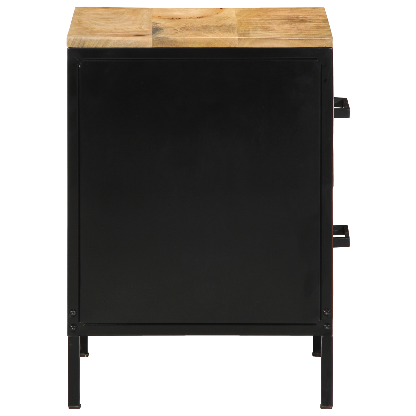 Bedside Cabinet 40x35x50 cm Solid Wood Rough Mango