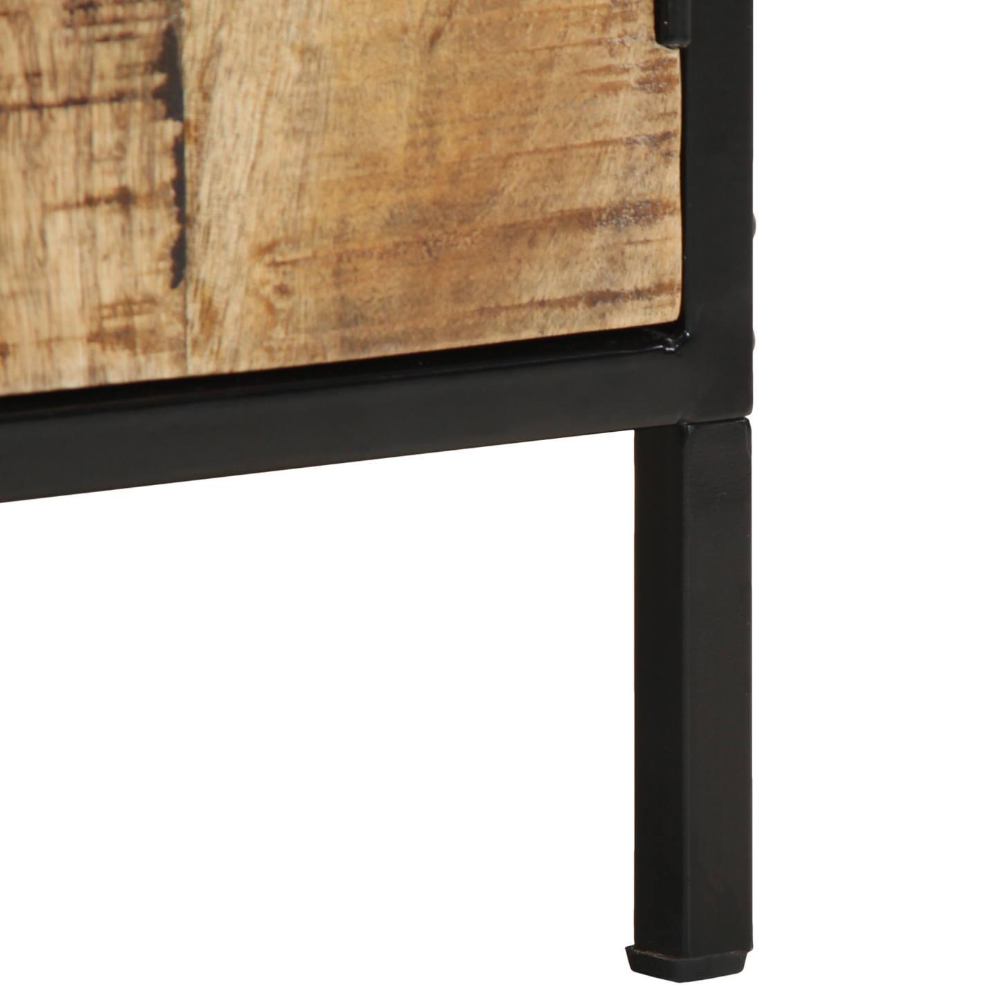 Bedside Cabinet 30x30x40 cm Solid Wood Rough Mango